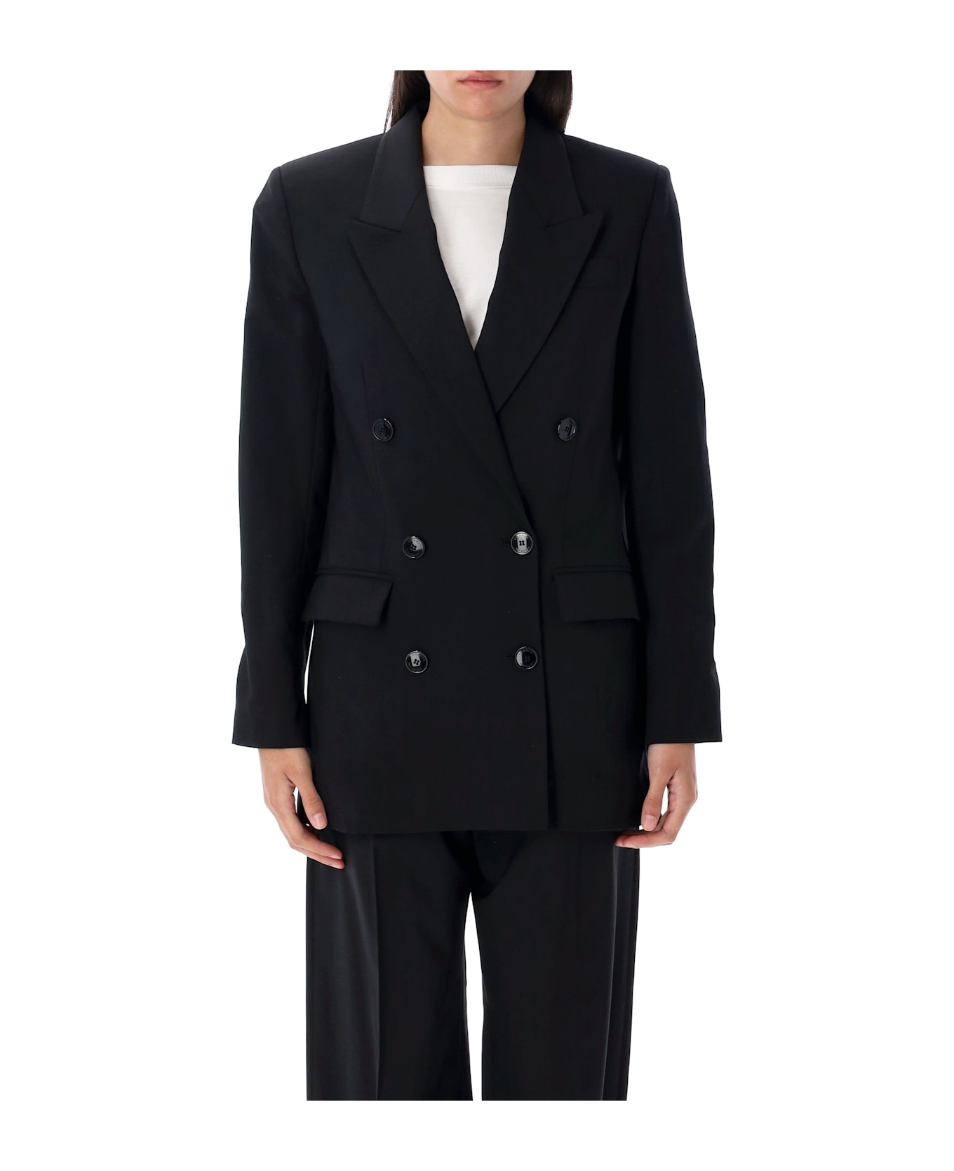 Isabel Marant Jevima Blazer - Bk Black
