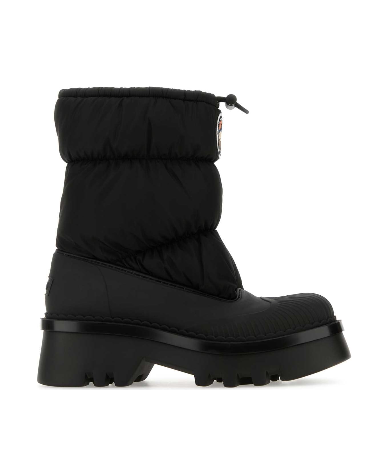 Chloé Black Nylon And Rubber Raina Boots - BLACK