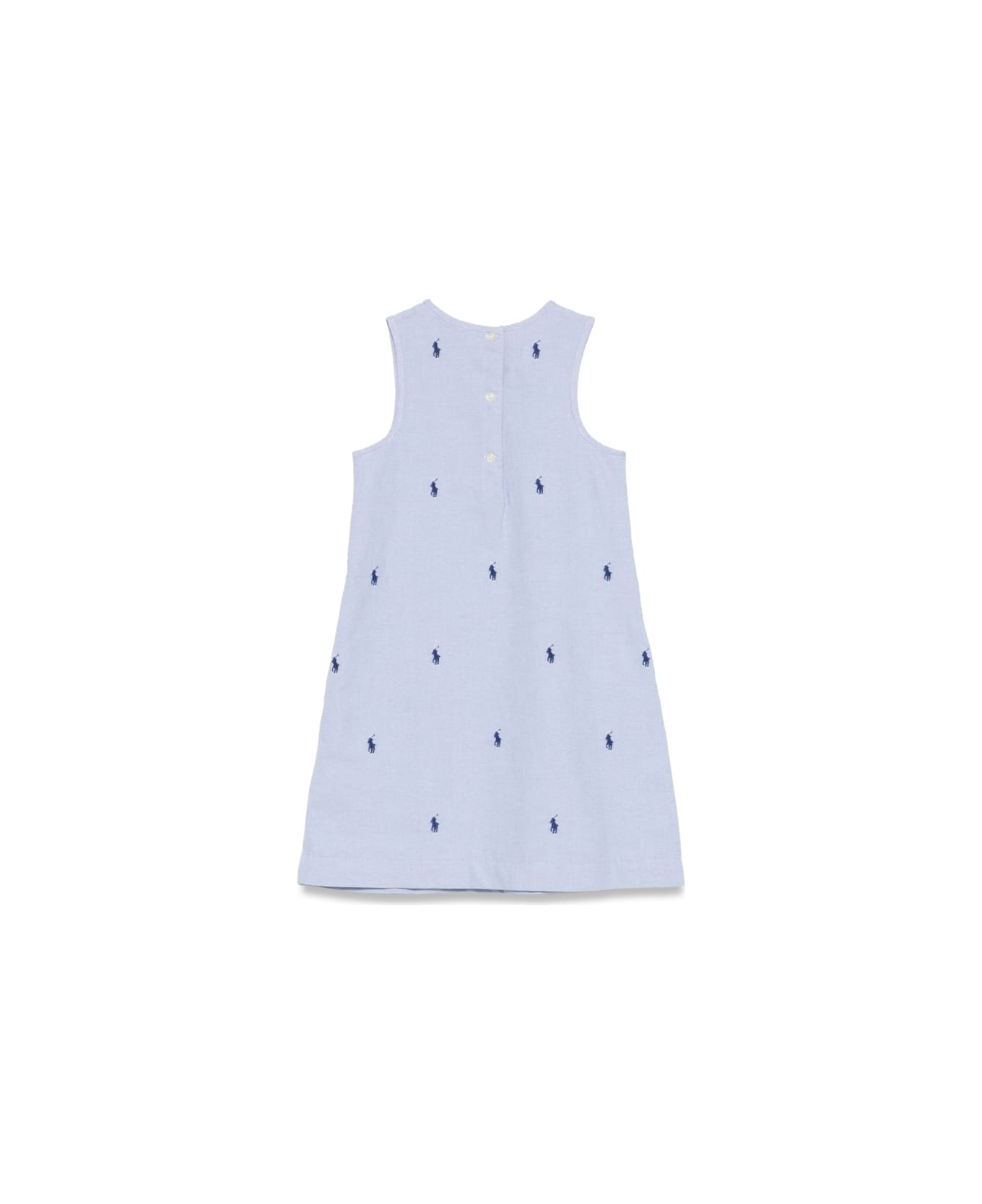Polo Ralph Lauren Dress With Logo - BLUE