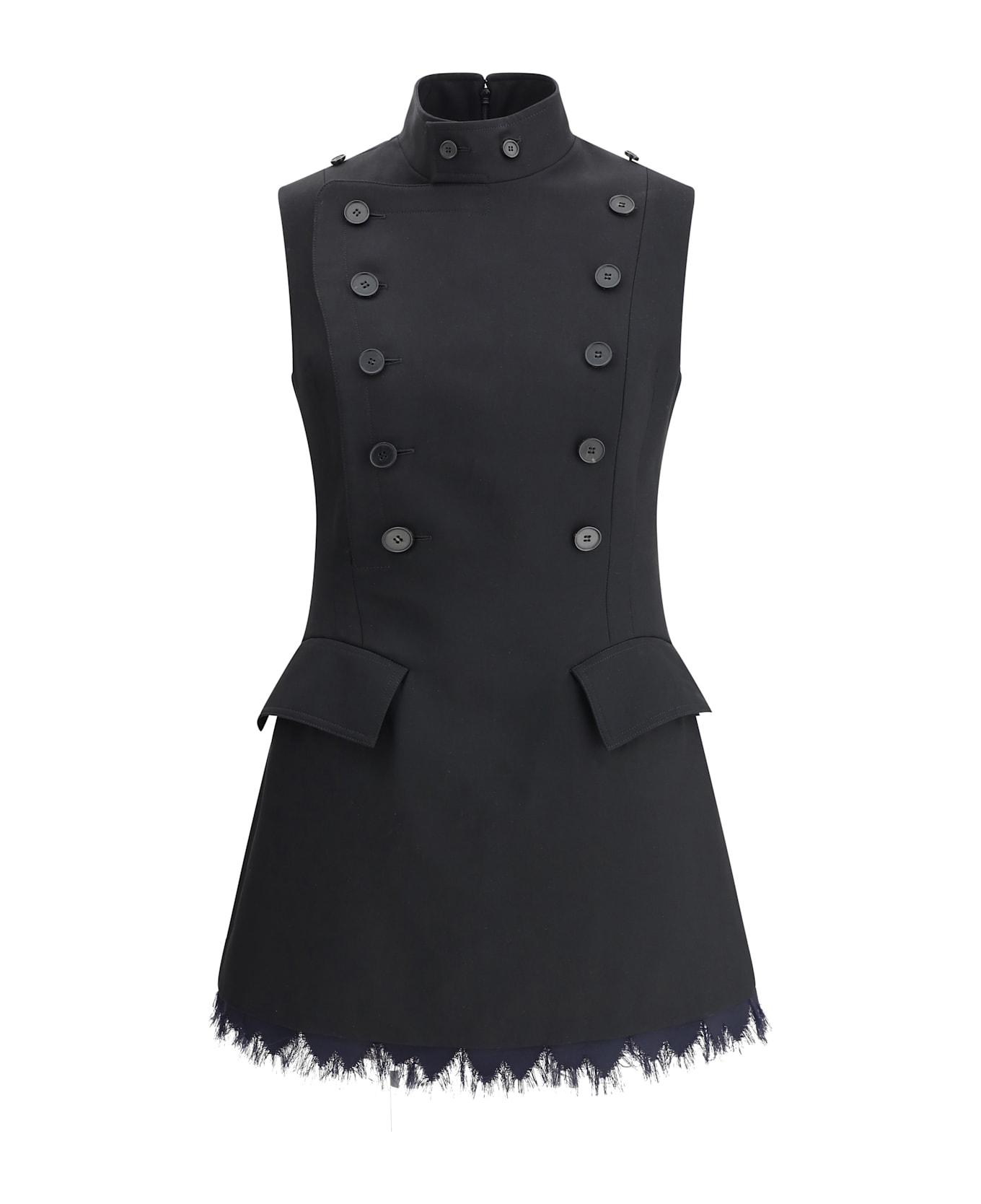 Alexander McQUEEN 830635QJADK1000 関税送料込 Women's Binding Detail Single-breasted Jacket in Black