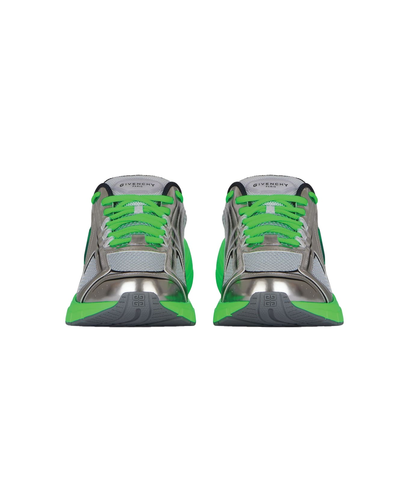 Givenchy Green And Silver Tk-mx Runner Sneakers | italist