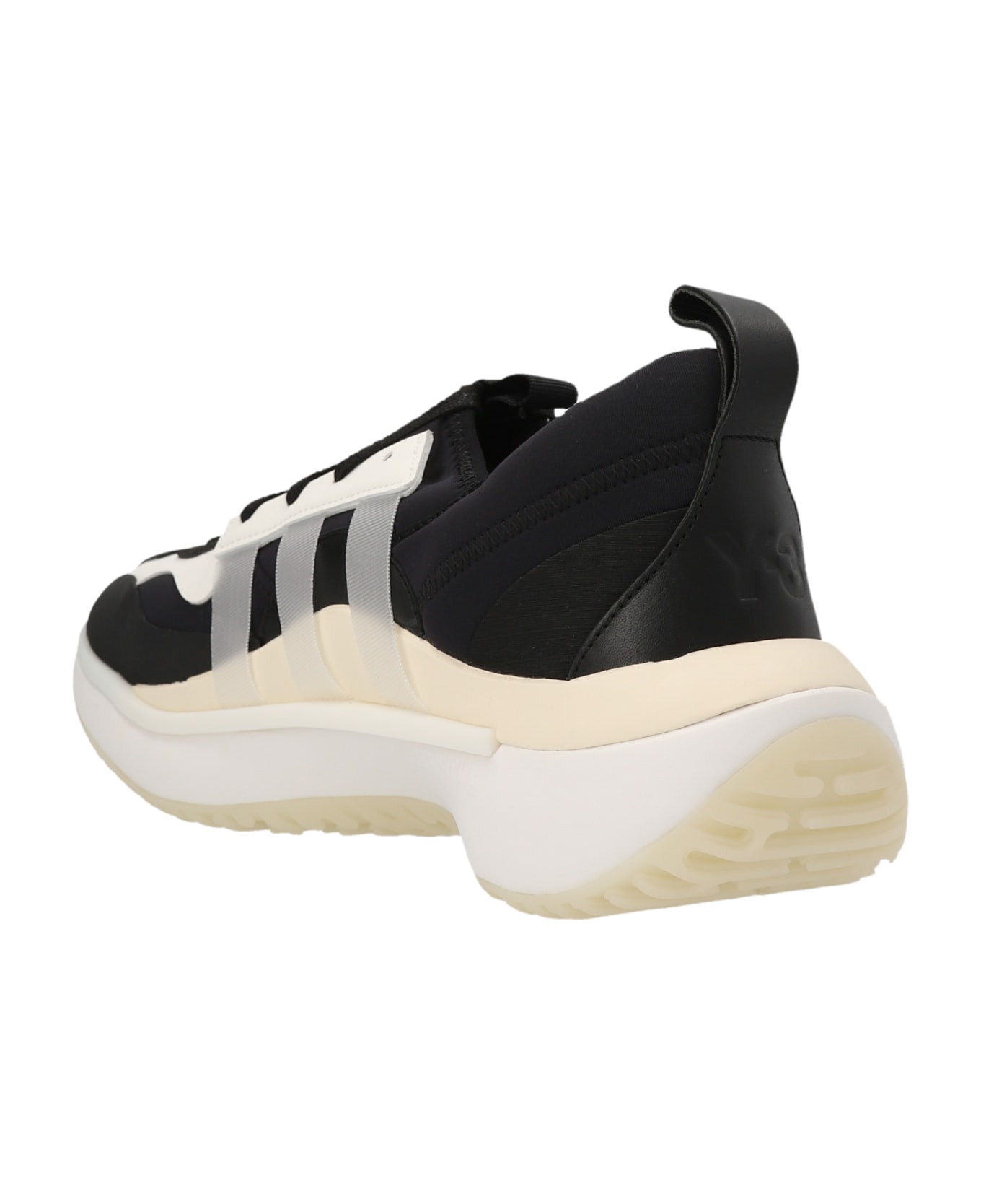Y-3 'flaresan Cozy Ii' Sneakers - Black Core White