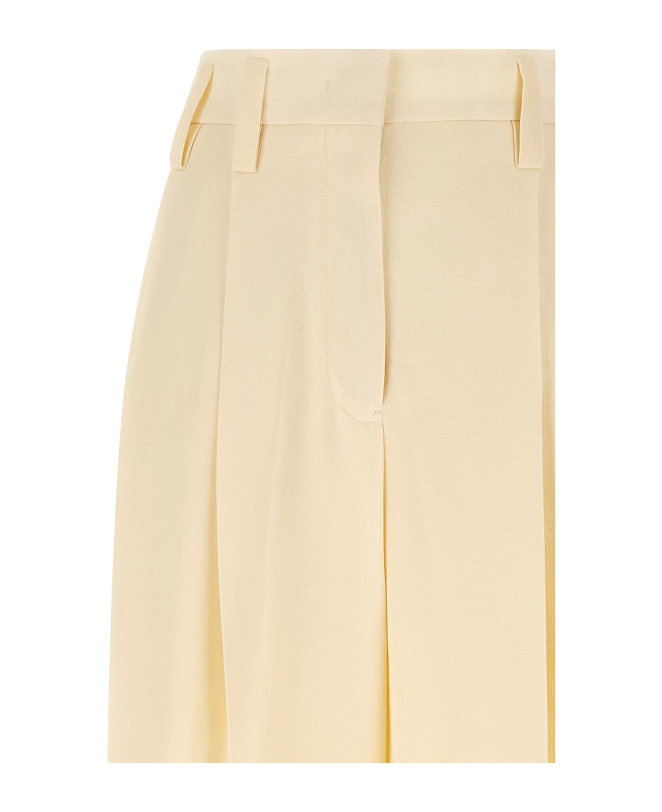 Jil Sander Loose Leg Pants - White
