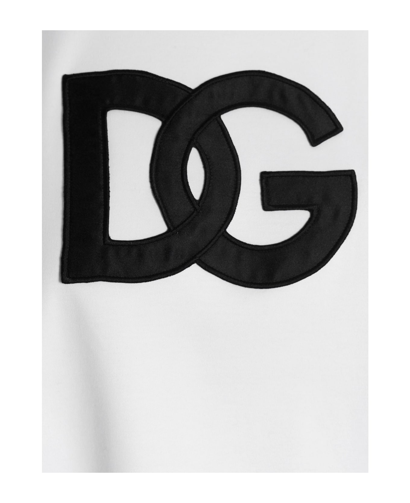 Dolce & Gabbana Logo Patch T-shirt - White