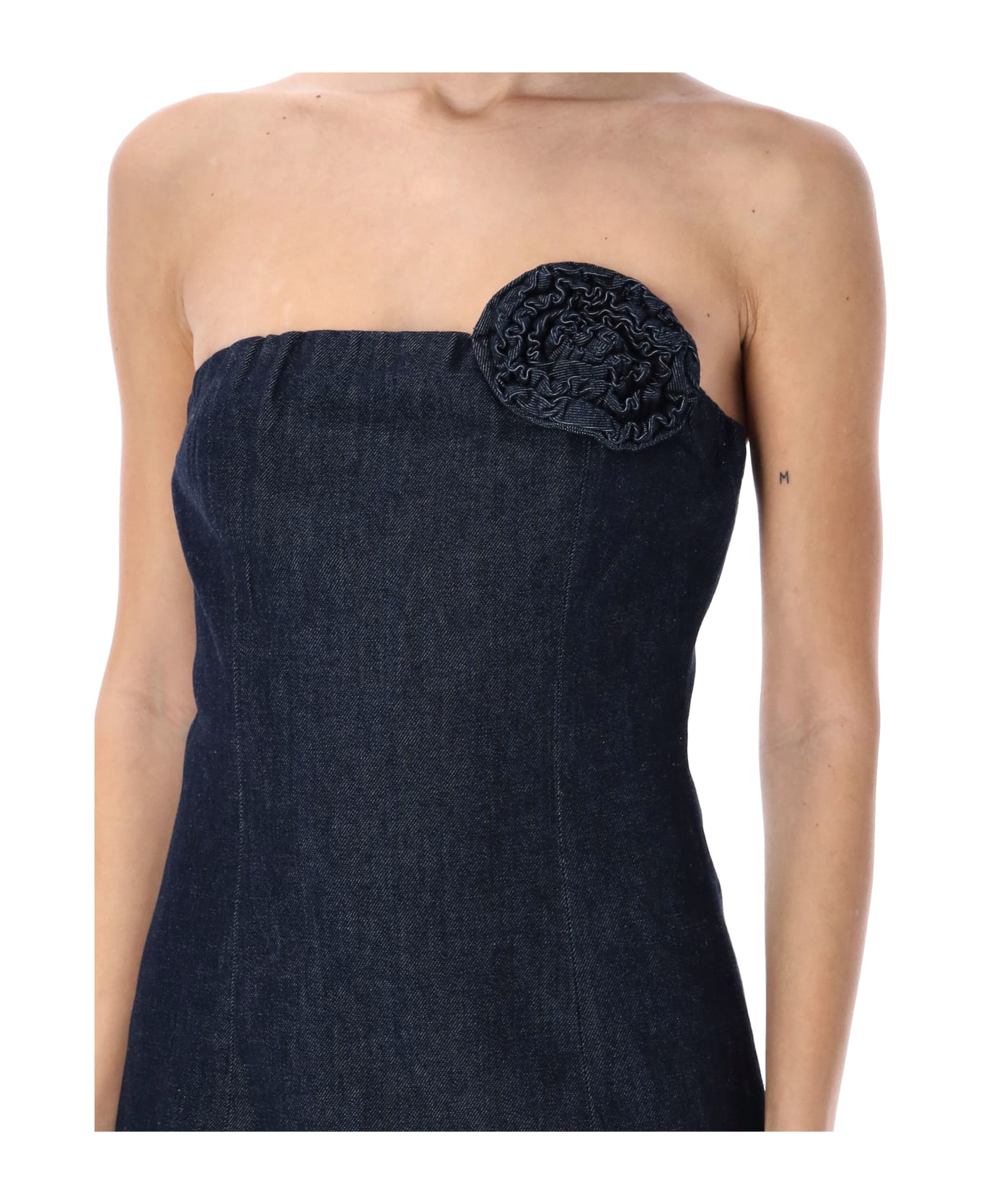 The Garment Eclipse Boob Mini Dress - DARK DENIM