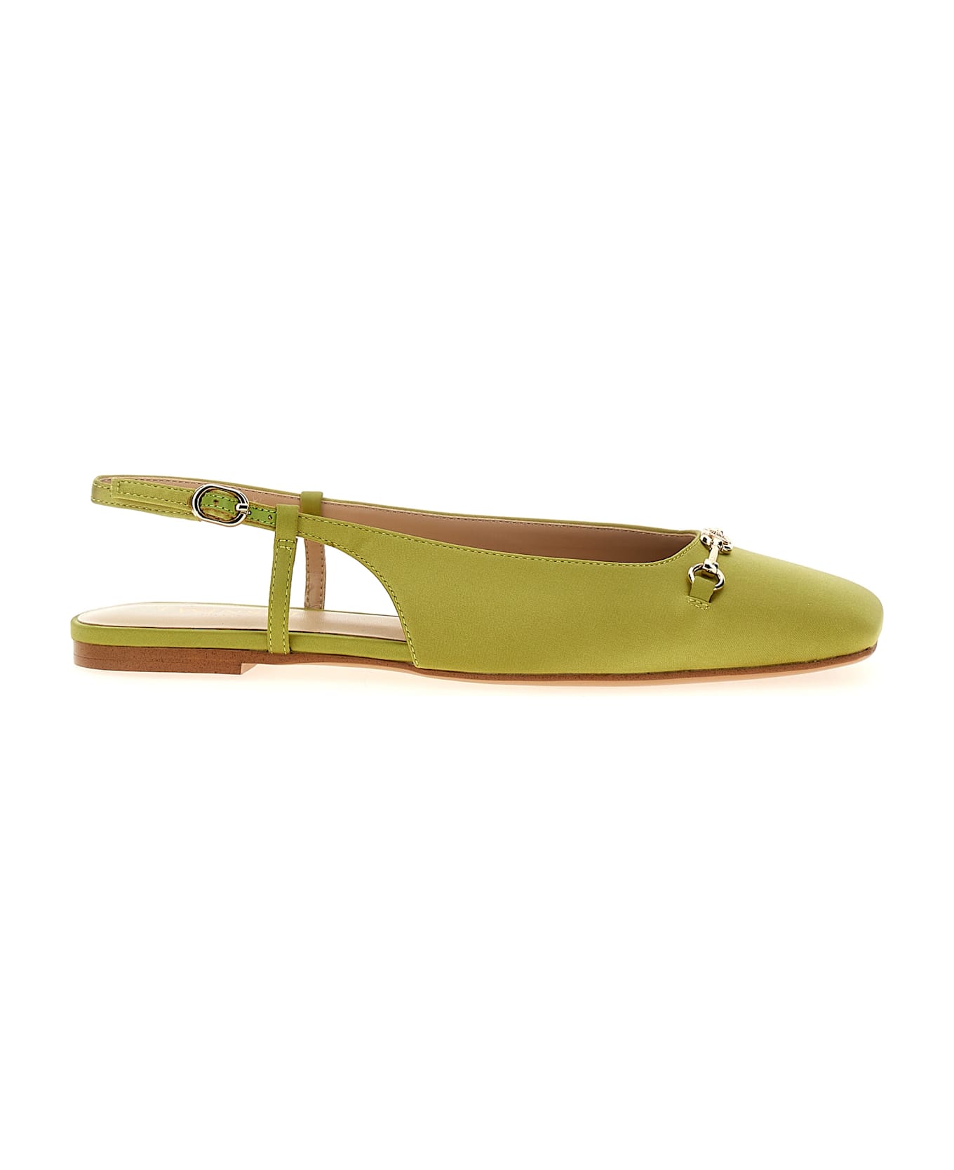 TwinSet Satin Slingback - Green