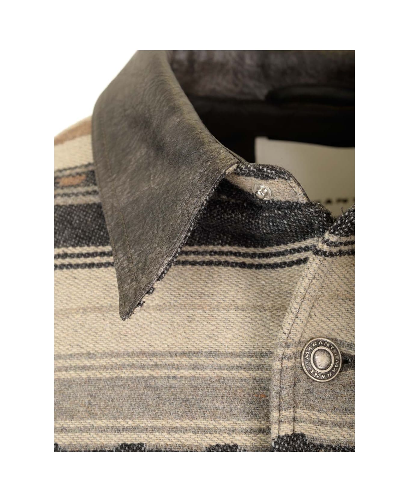 Isabel Marant 'dalton' Overshirt Jacket - Multicolor