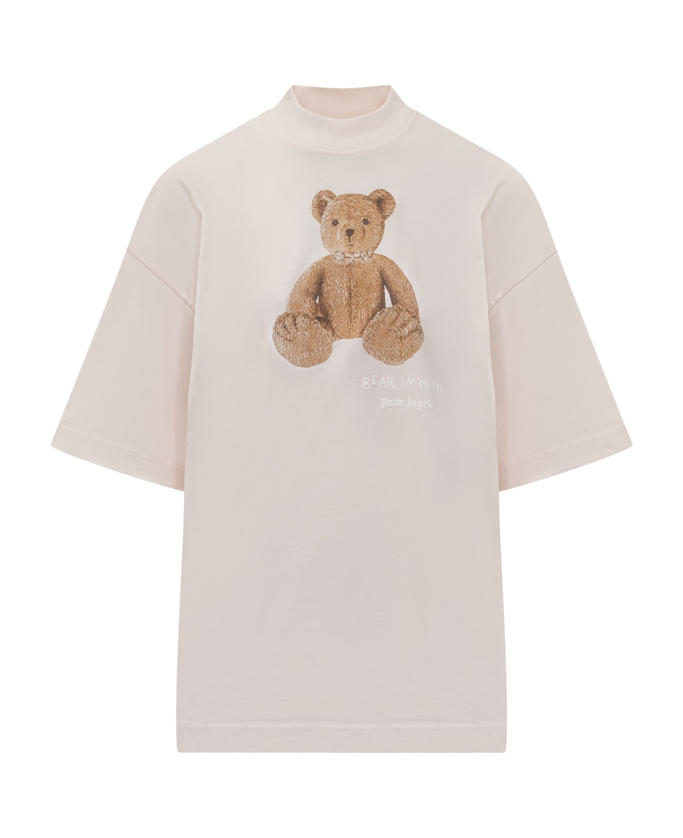 Palm Angels Bear In Mind T-shirt - SOFT PINK-BROWN