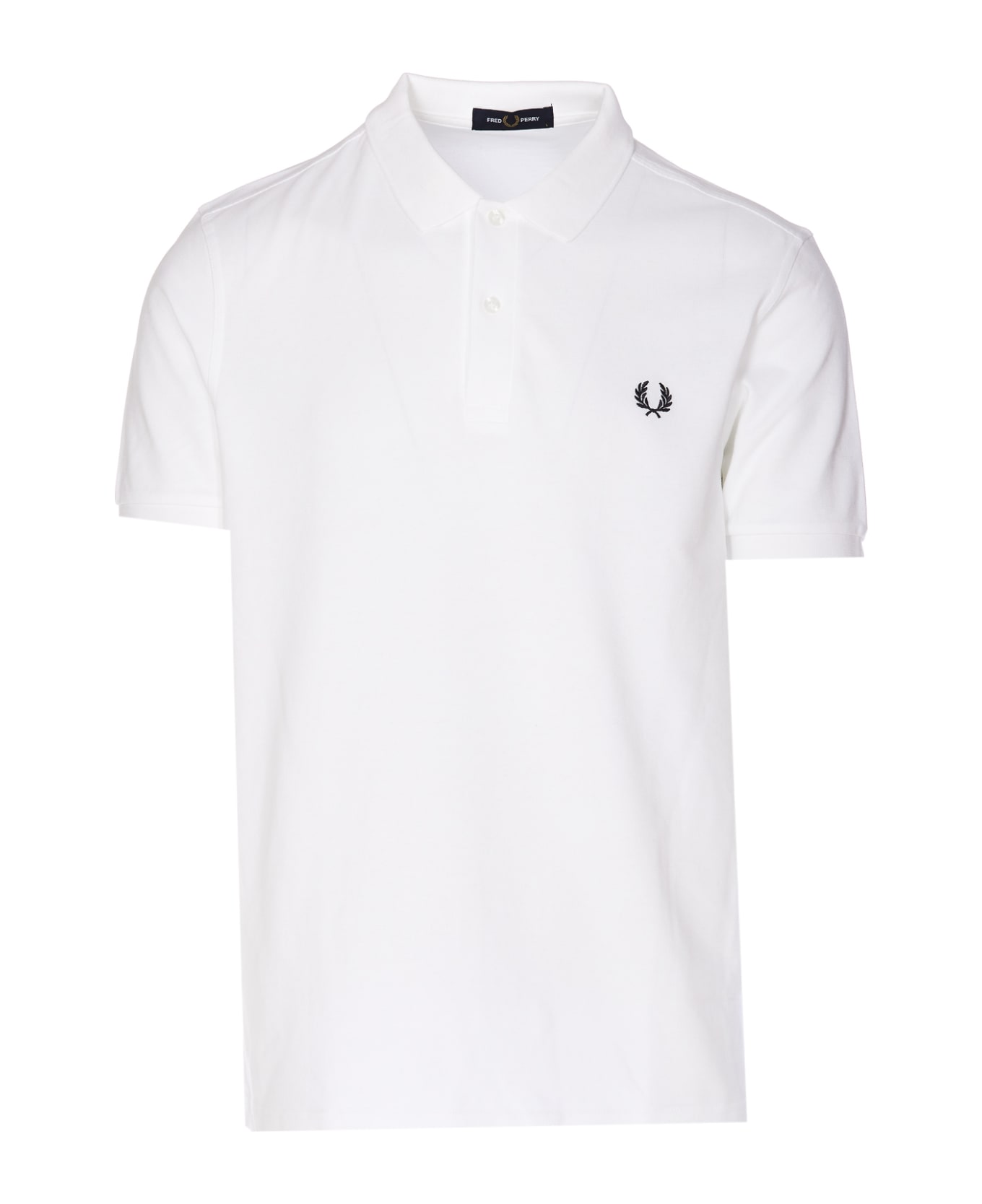 Fred Perry Polo T-shirt - White