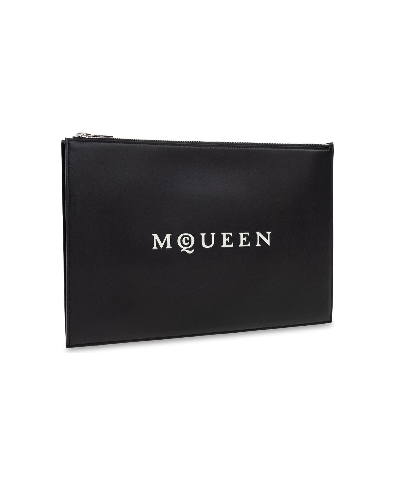 Alexander McQueen Leather Handbag - Black