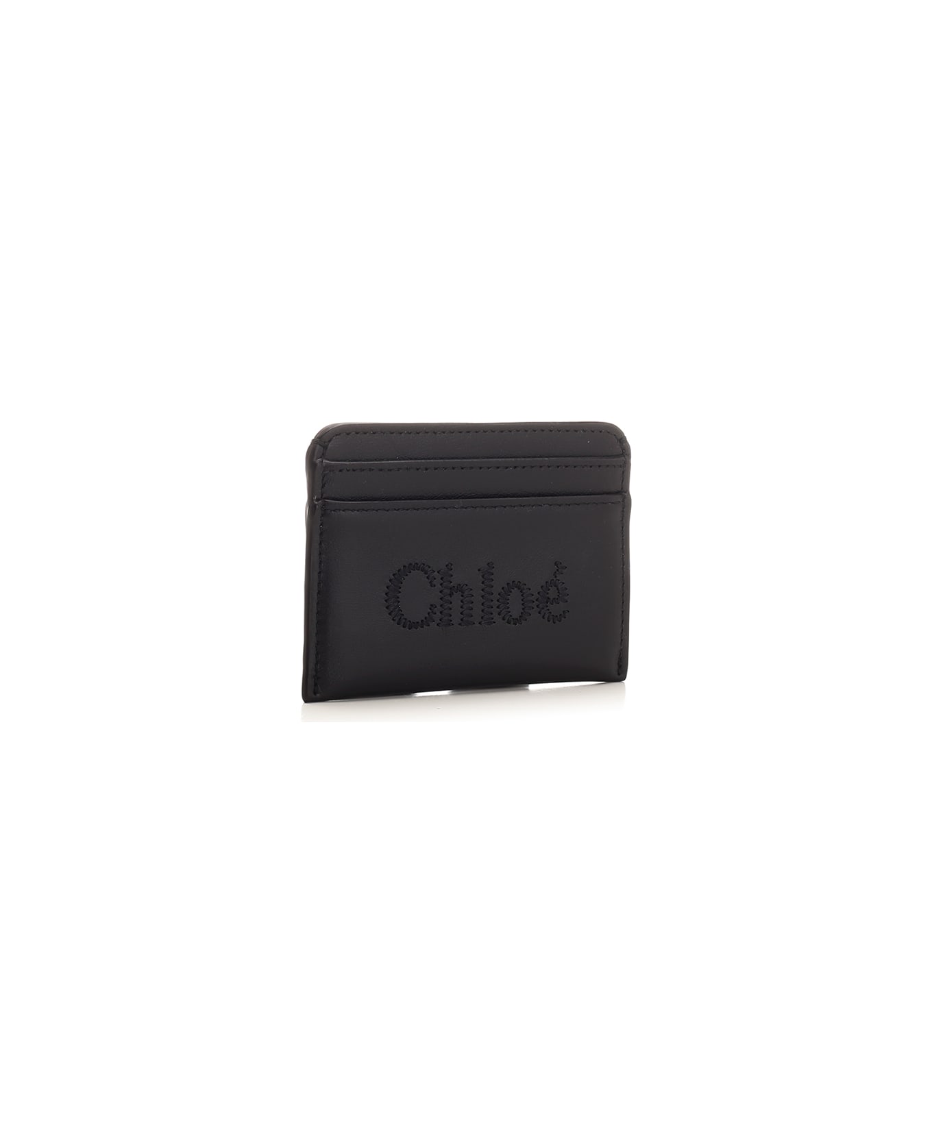 Chloé Black Card Holder - Black 財布
