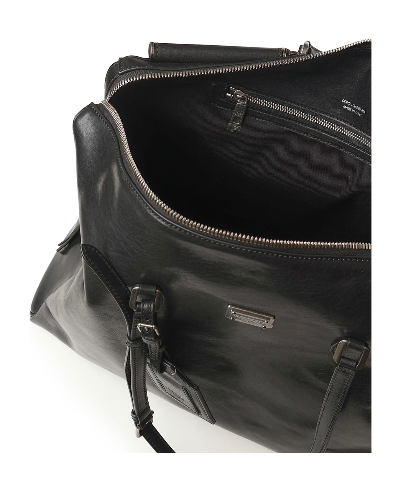 Dolce 
Gabbana Vittoria Leather Bag - Black