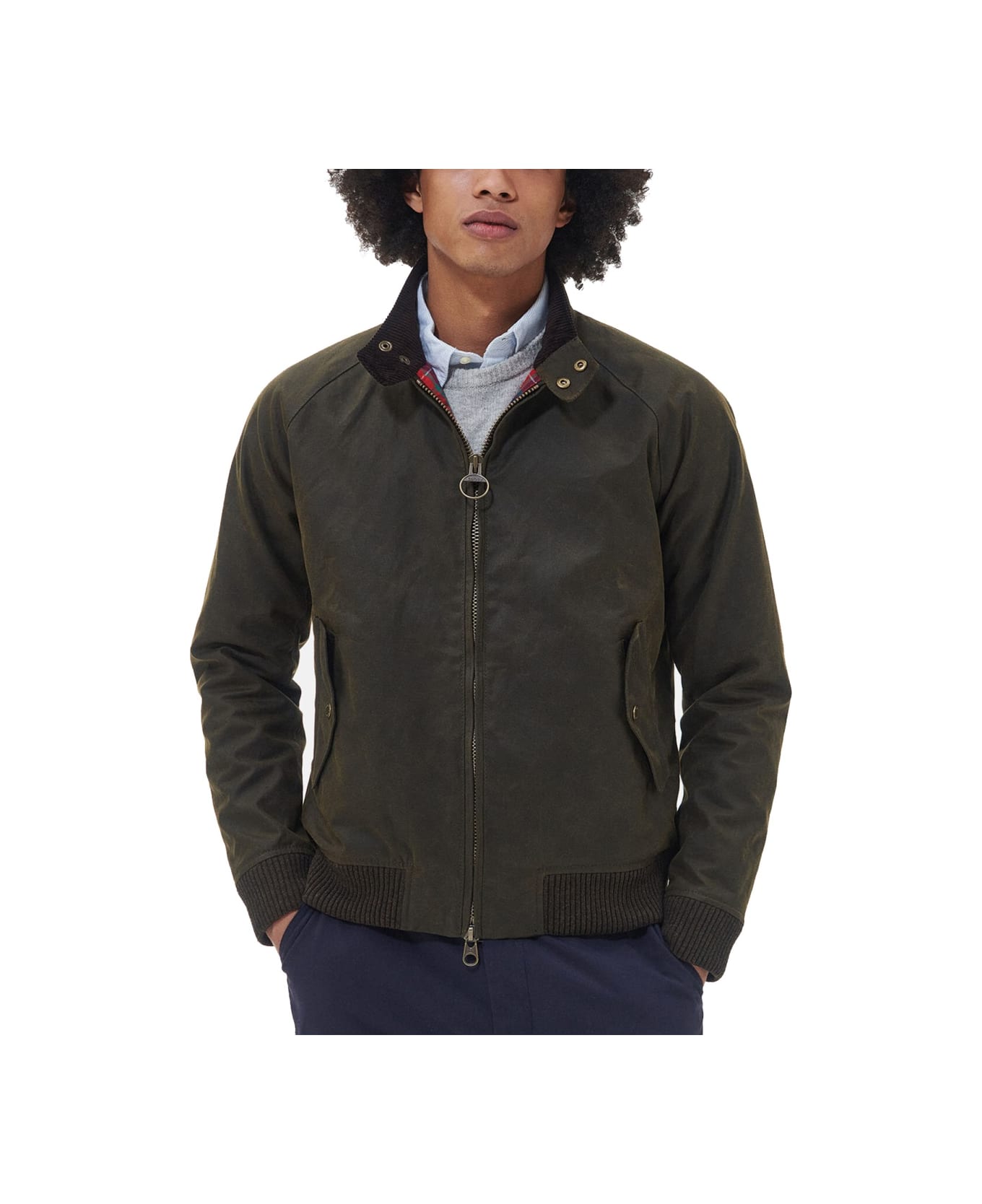 Baracuta X Barbour "porton" Jacket - GREEN