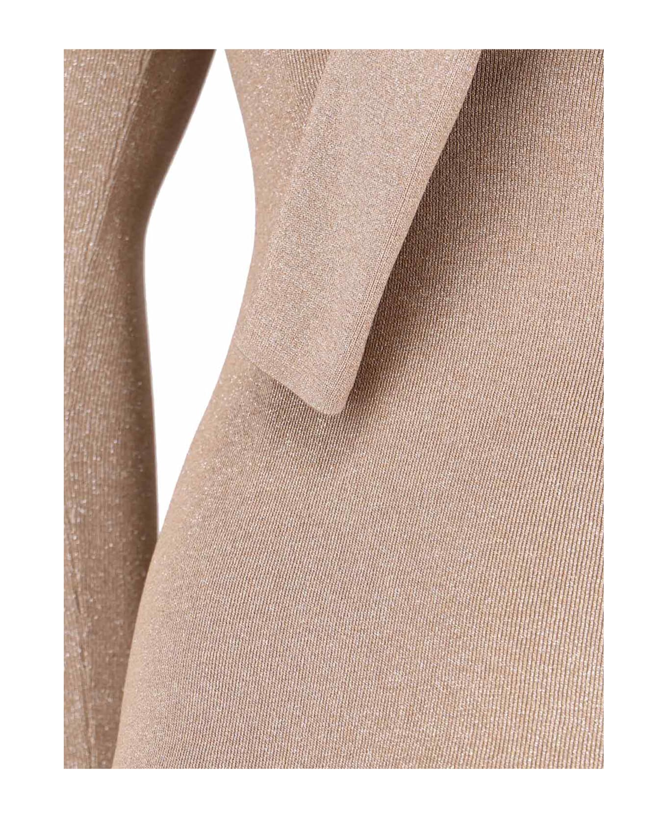 Max Mara Viscose Maxi Dress - Beige