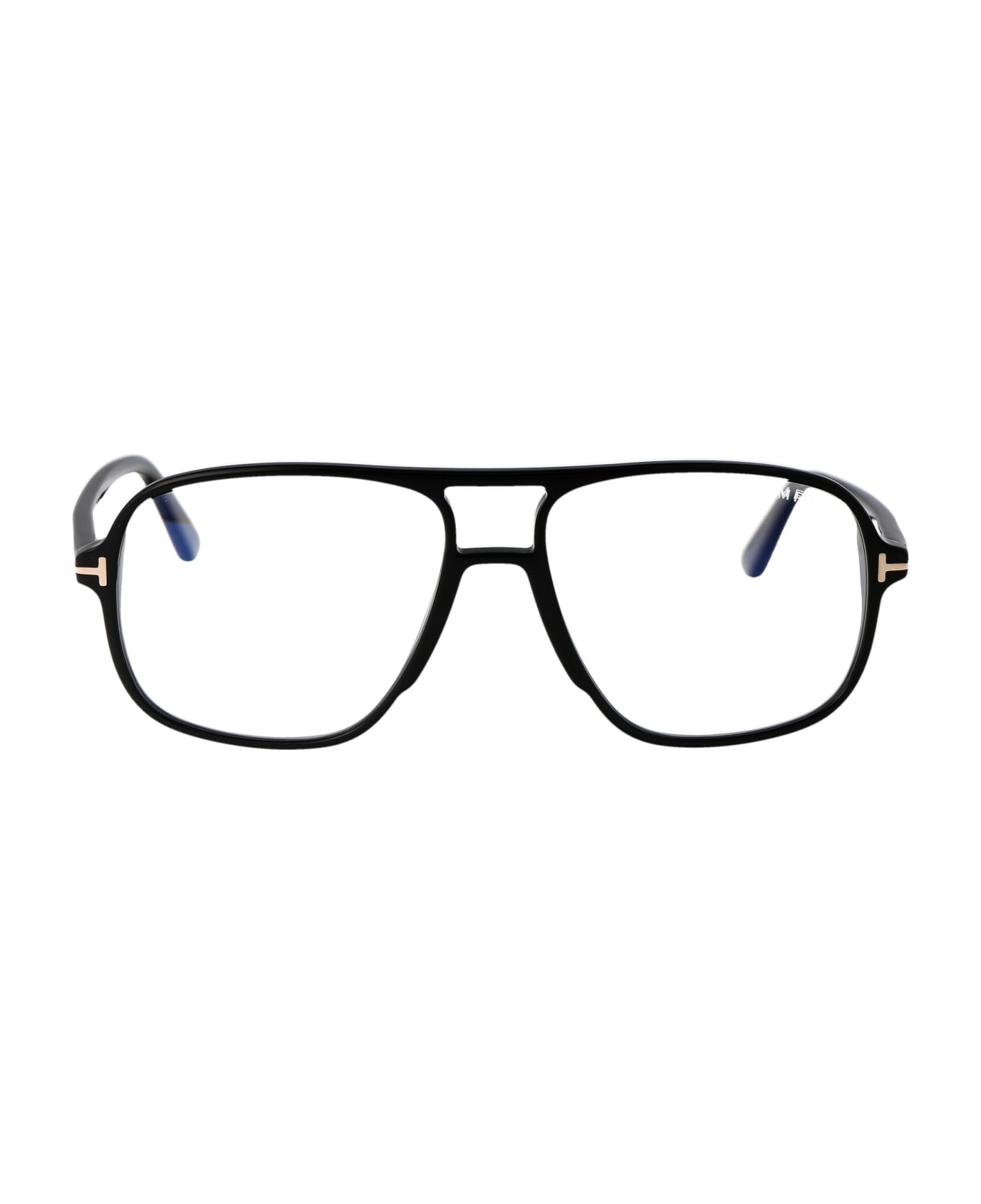 Tom Ford Eyewear Ft5737-b Glasses - 001 Nero Lucido
