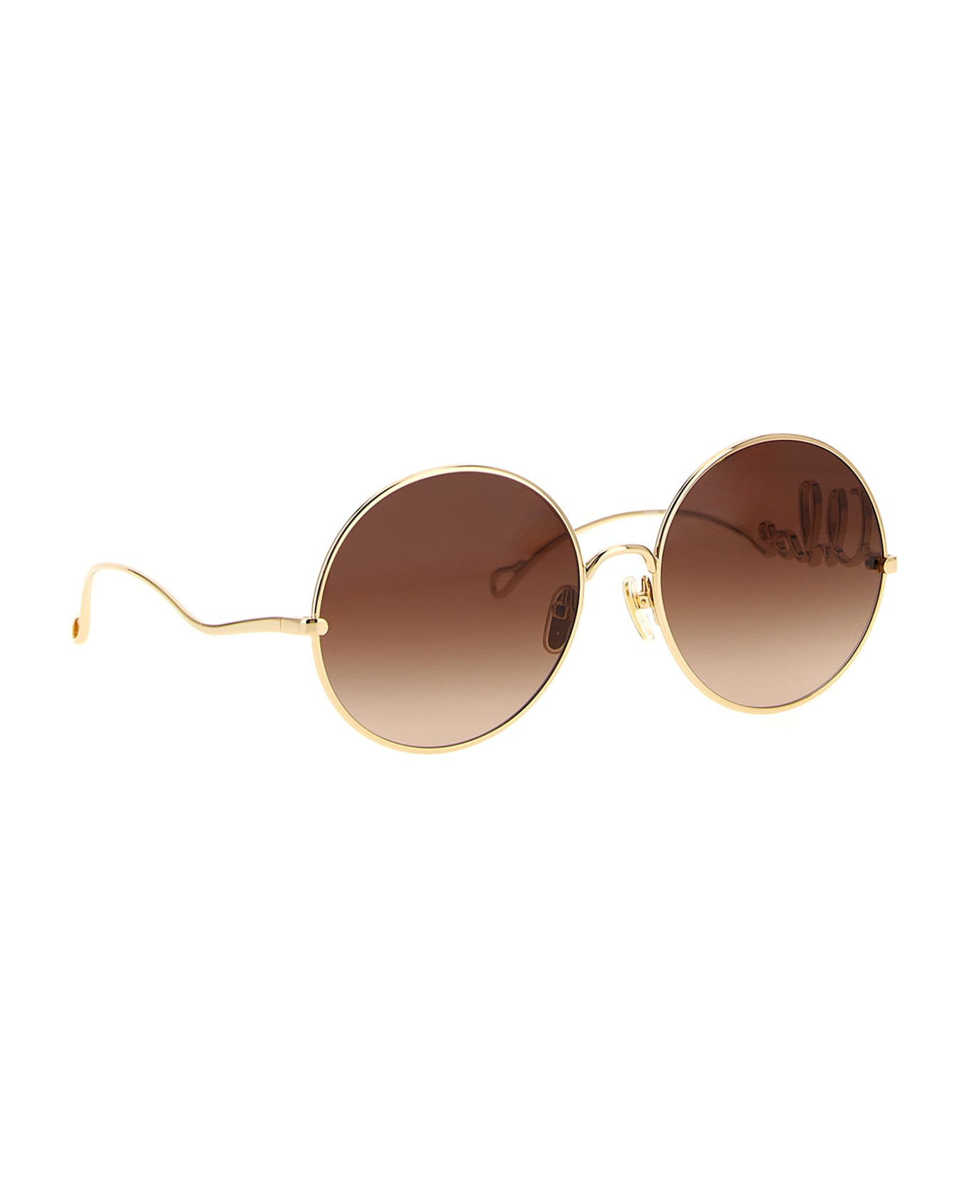 Chloé 
60
 Sunglasses - Golden