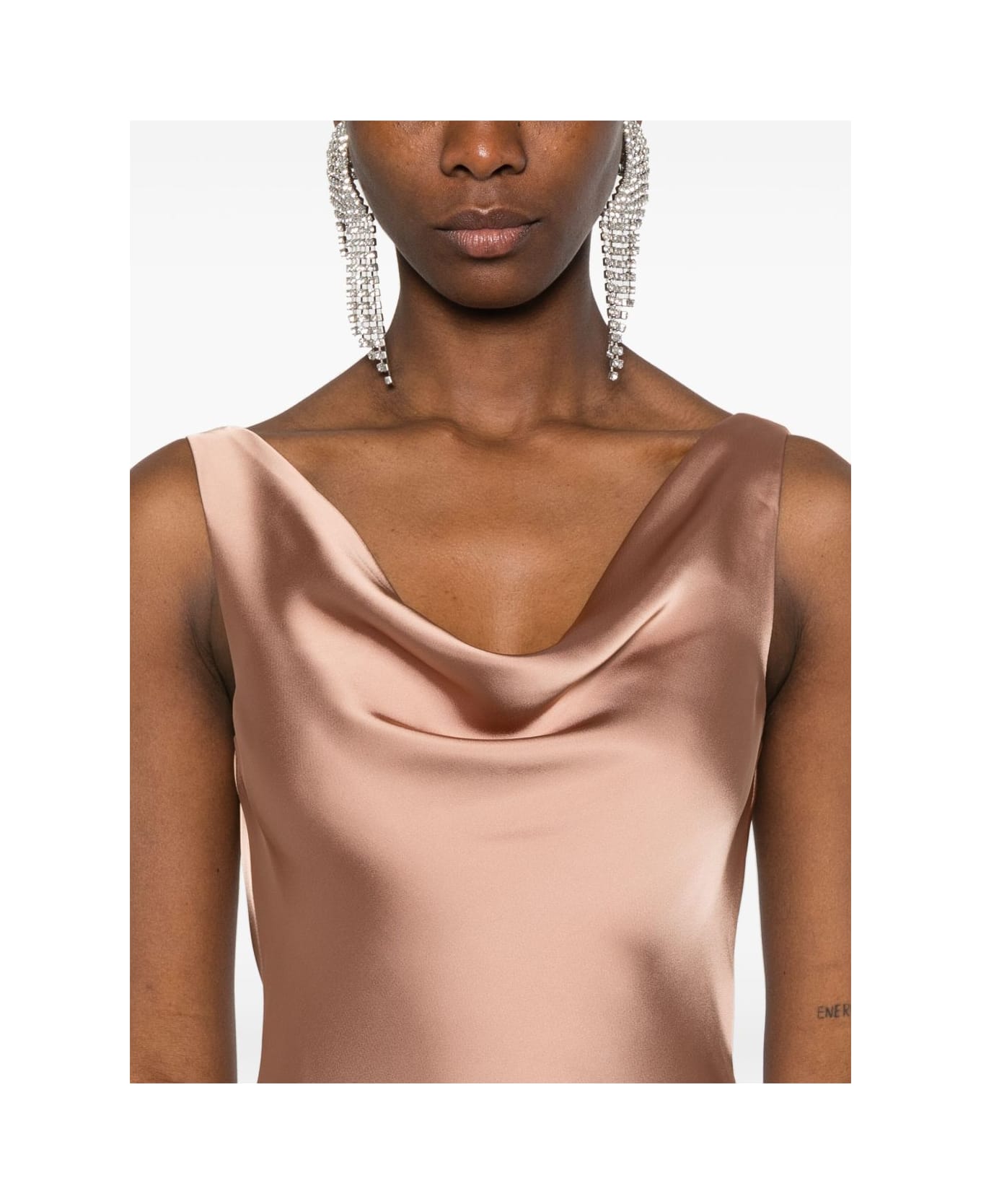 Norma Kamali Maria Gown - Beige