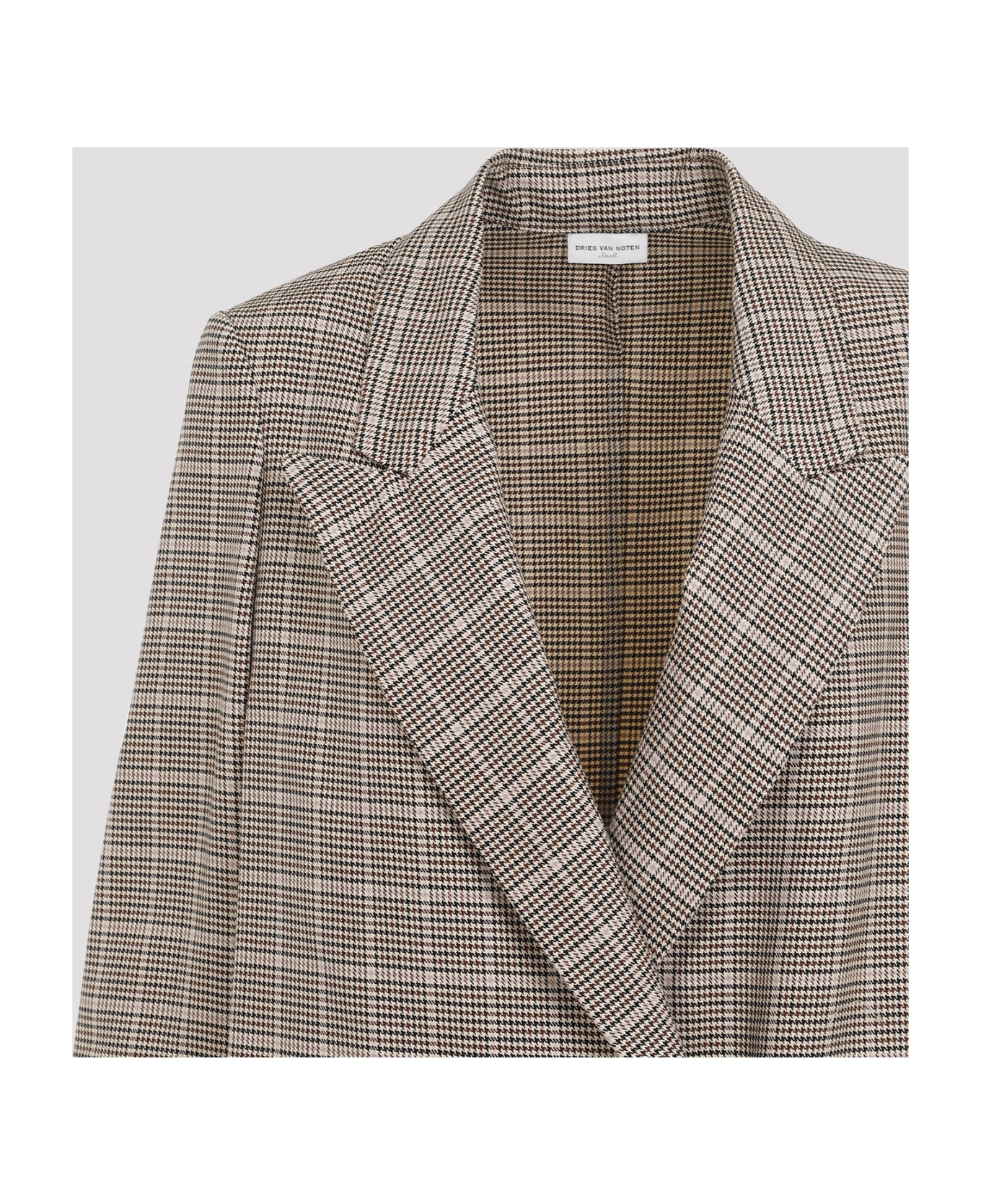 Dries Van Noten Cotton Caplana Jacket - Beige