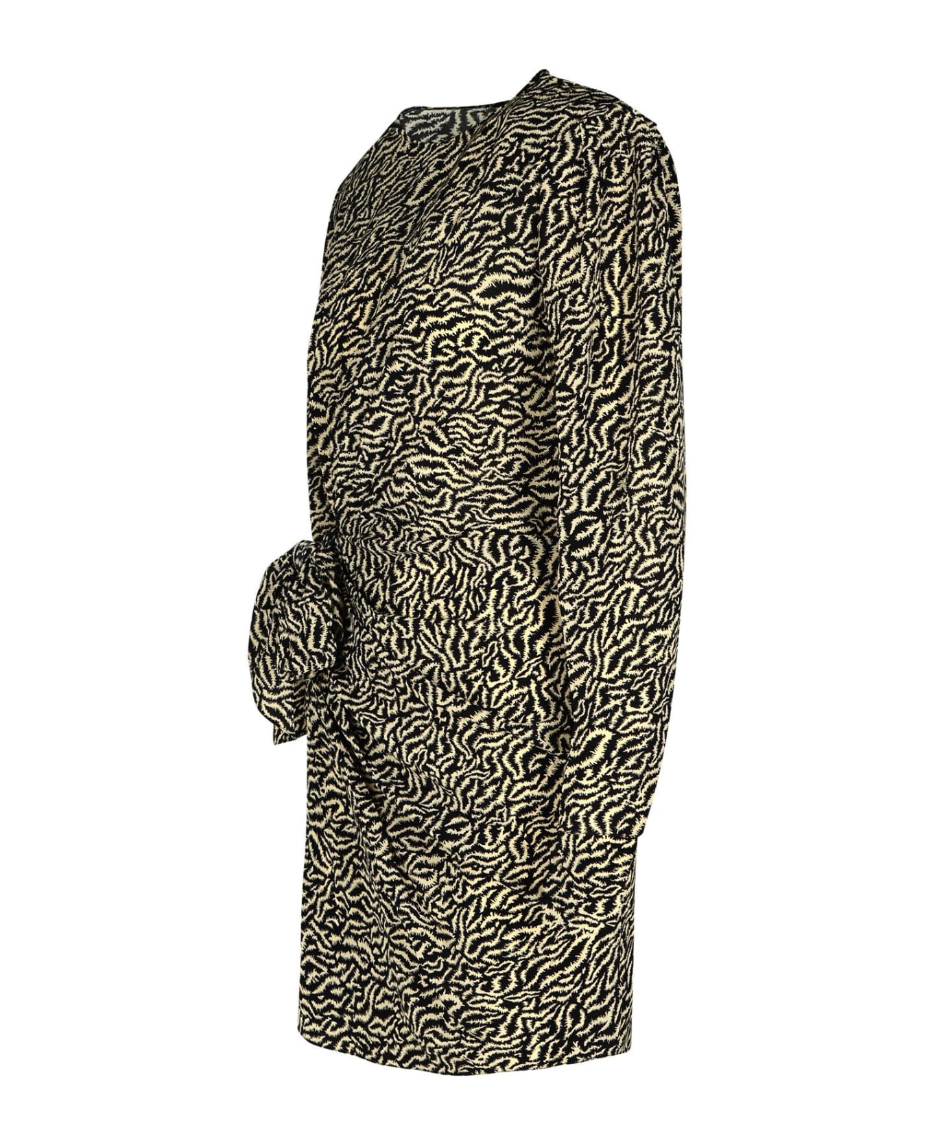 Marant Étoile 
dulce
 Beige Viscose Dress - MULTICOLOUR