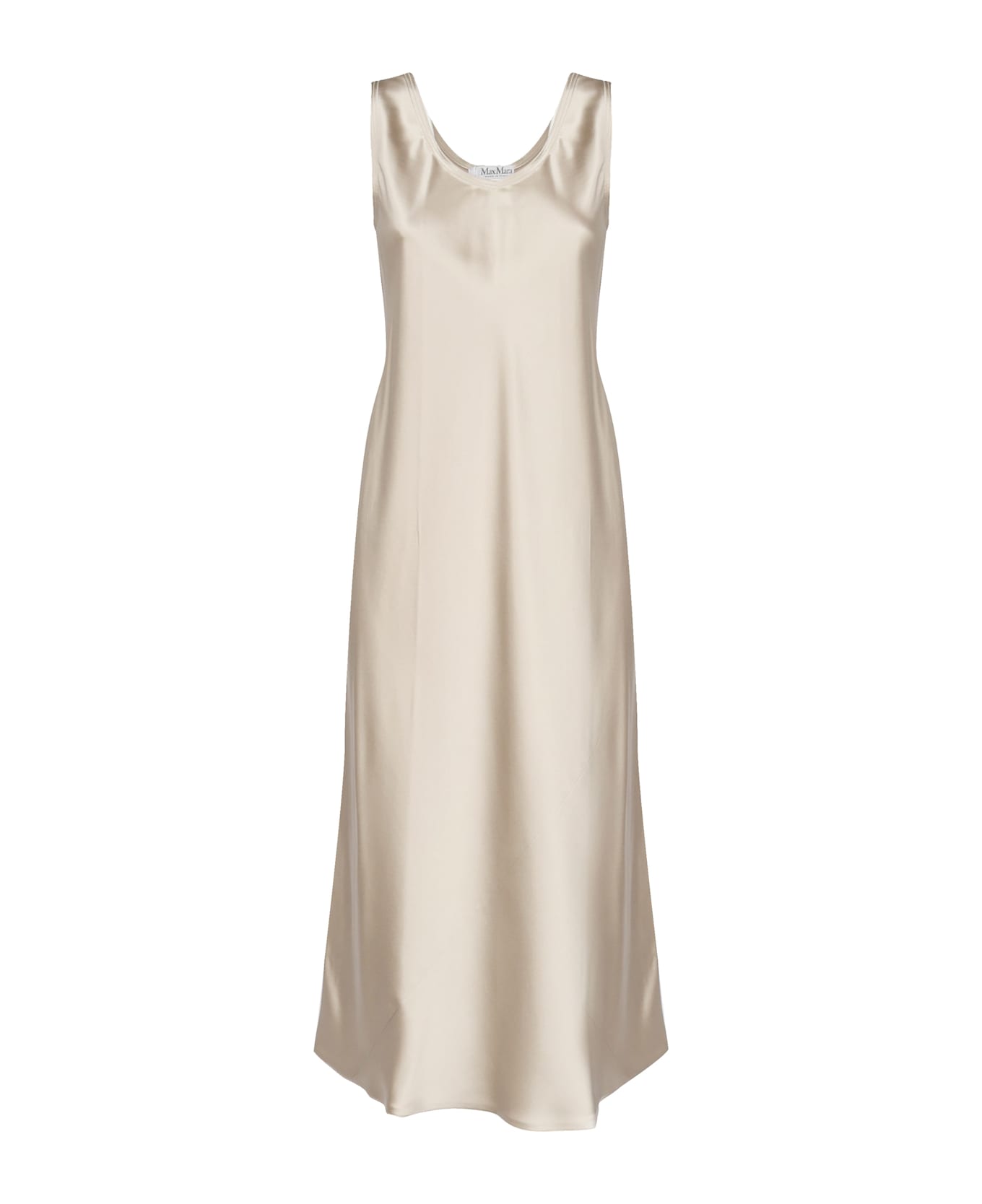 Max Mara Banjo Midi Dress - Beige