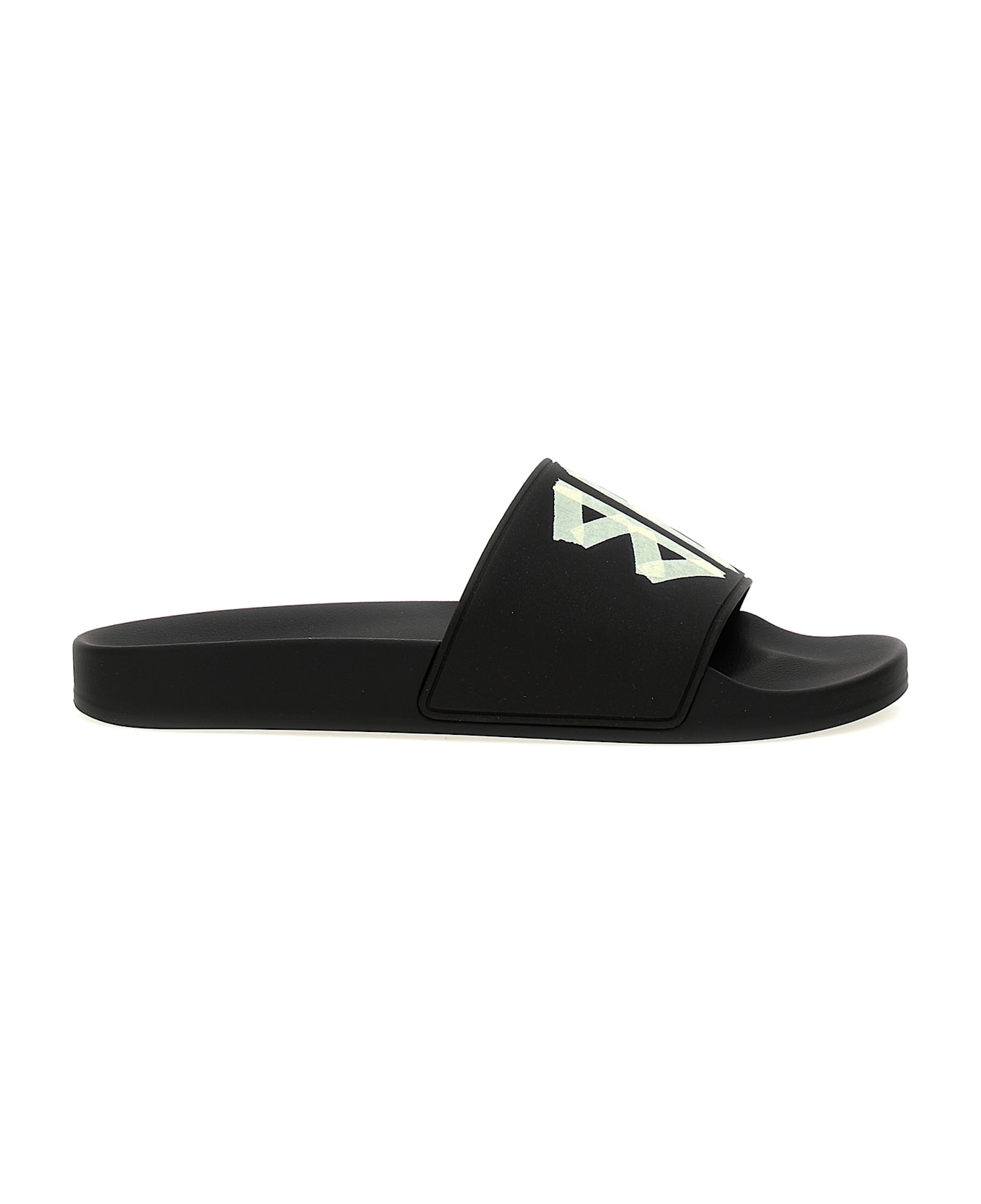 Balenciaga "pool" Slide Sandals - Black  