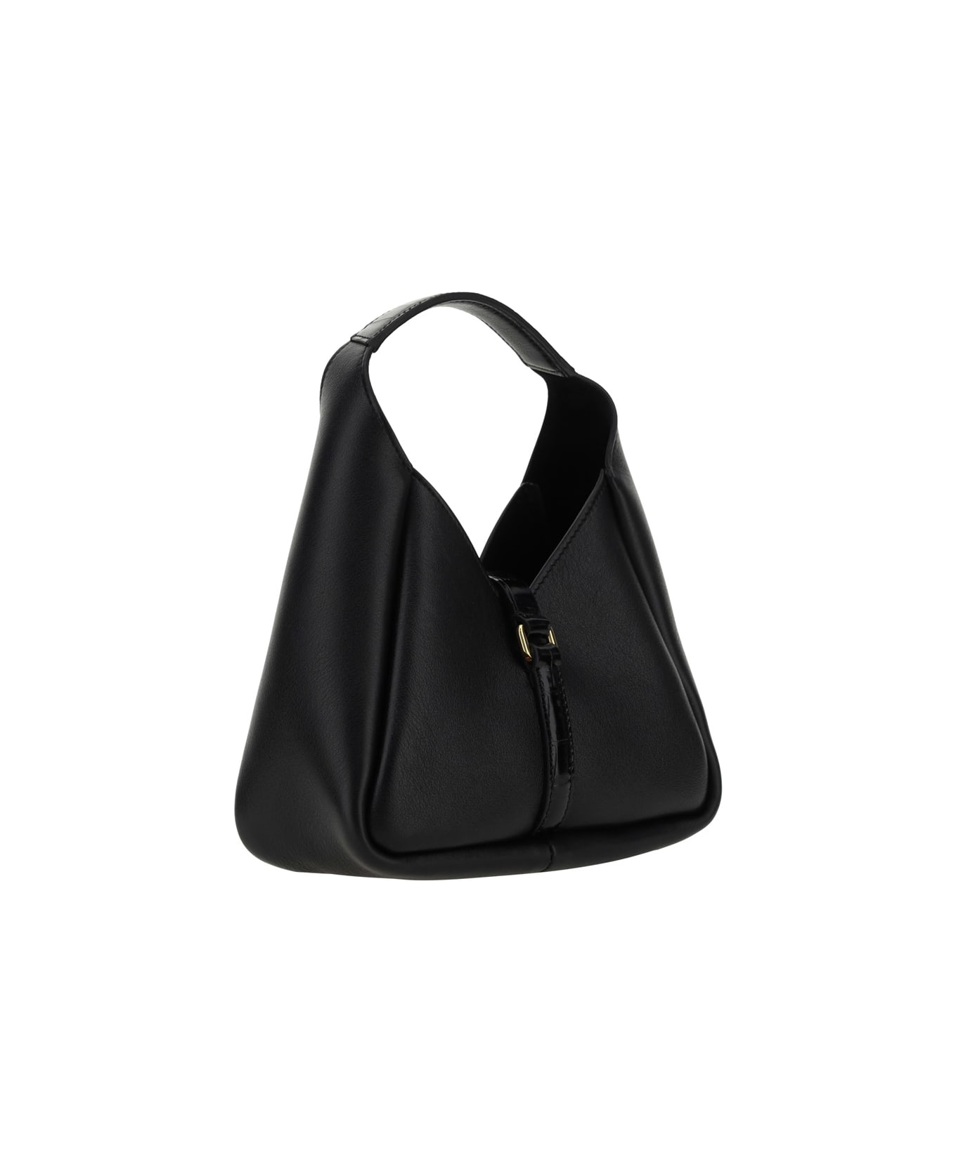 Givenchy G-hobo Leather Mini Handbag - Black