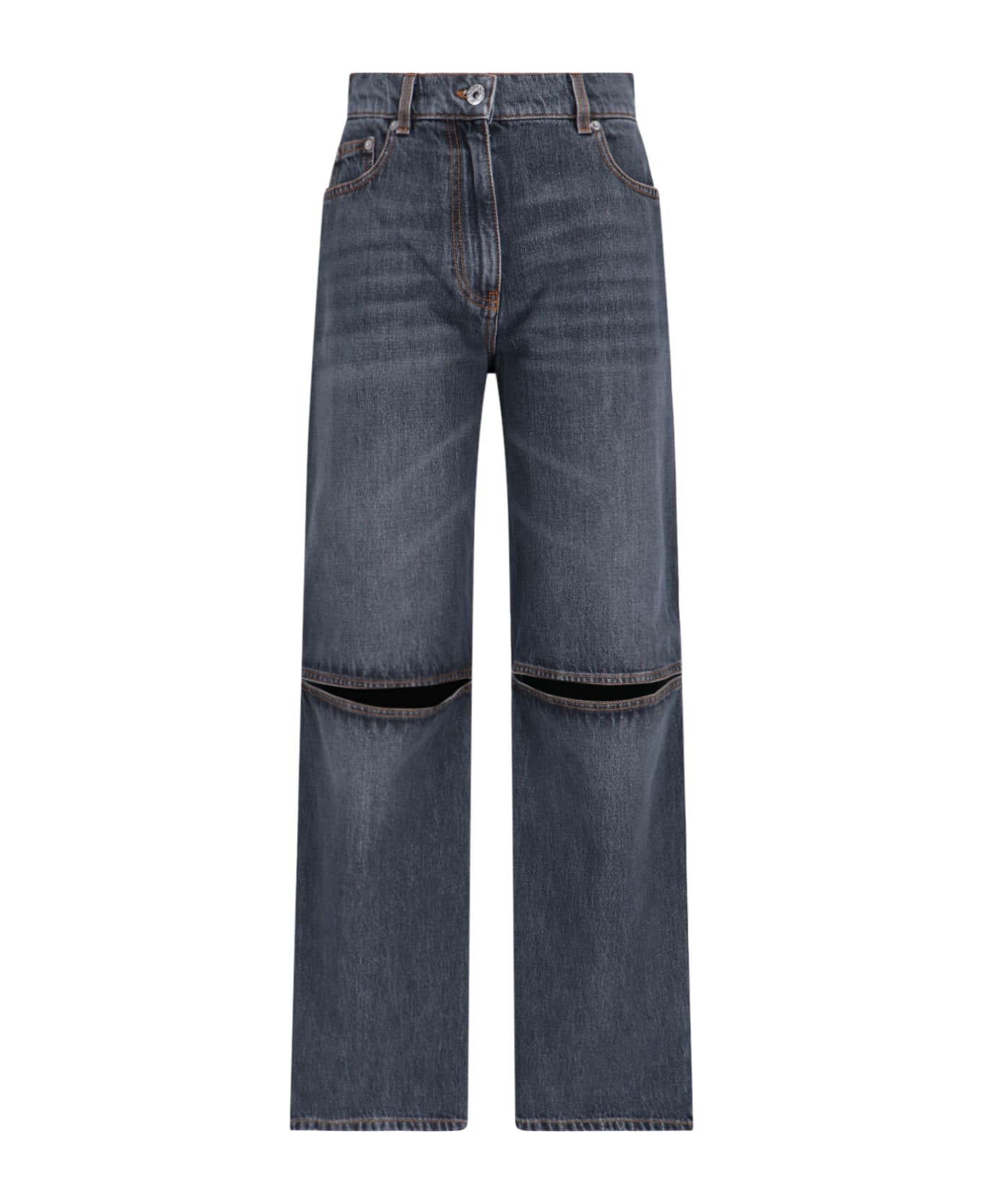 J.W. Anderson Straight Jeans - Black  