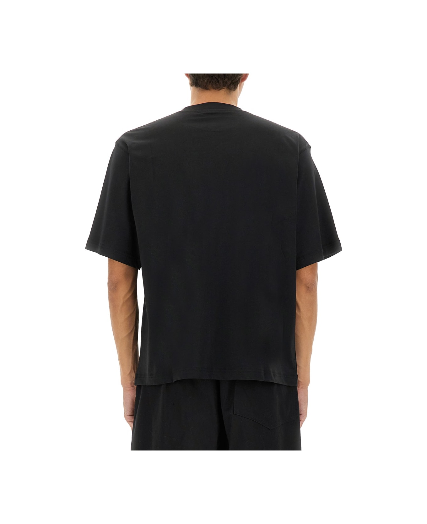 Marni T-shirt With Print - BLACK