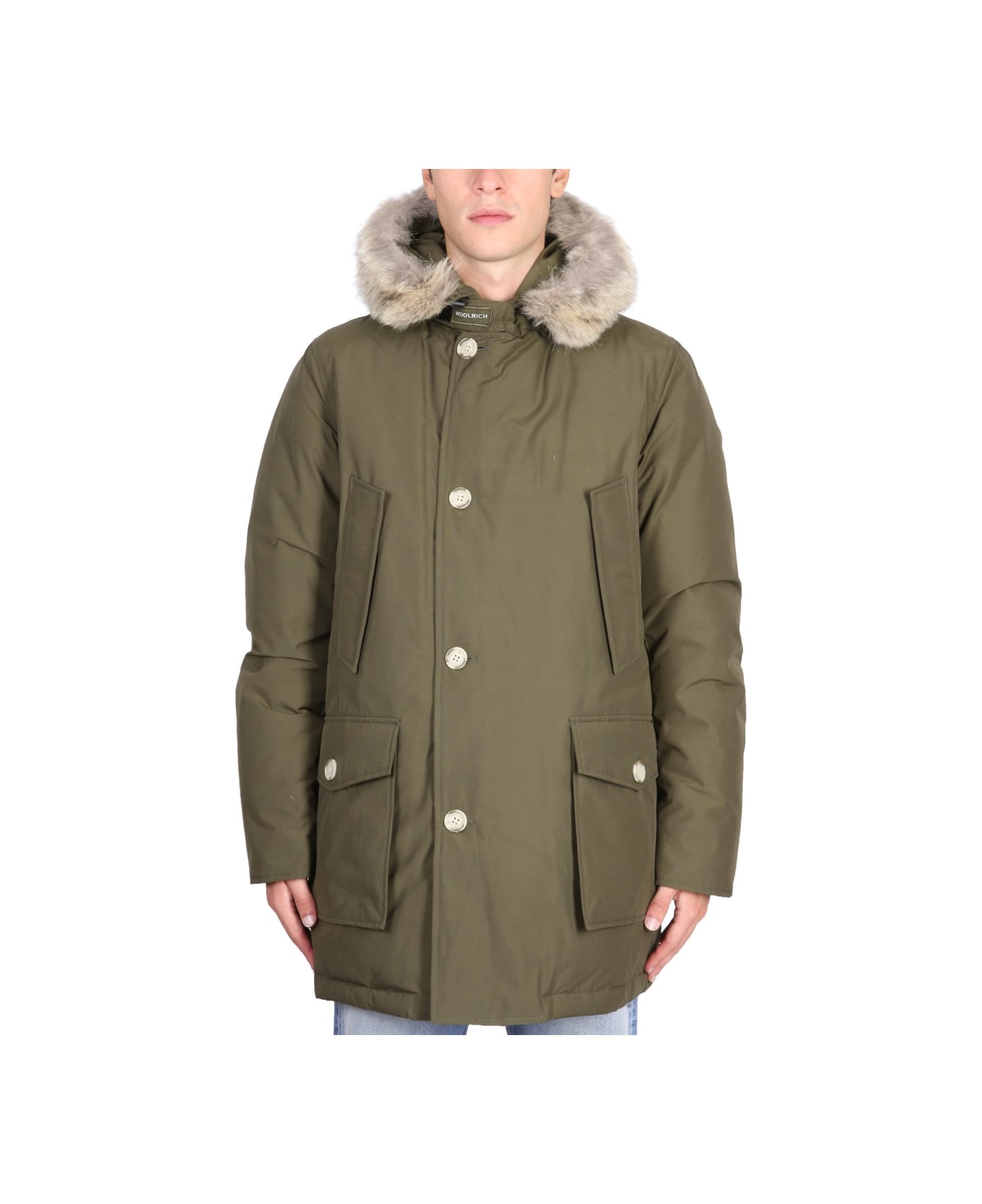 Woolrich Down Jacket "arctic" - GREEN