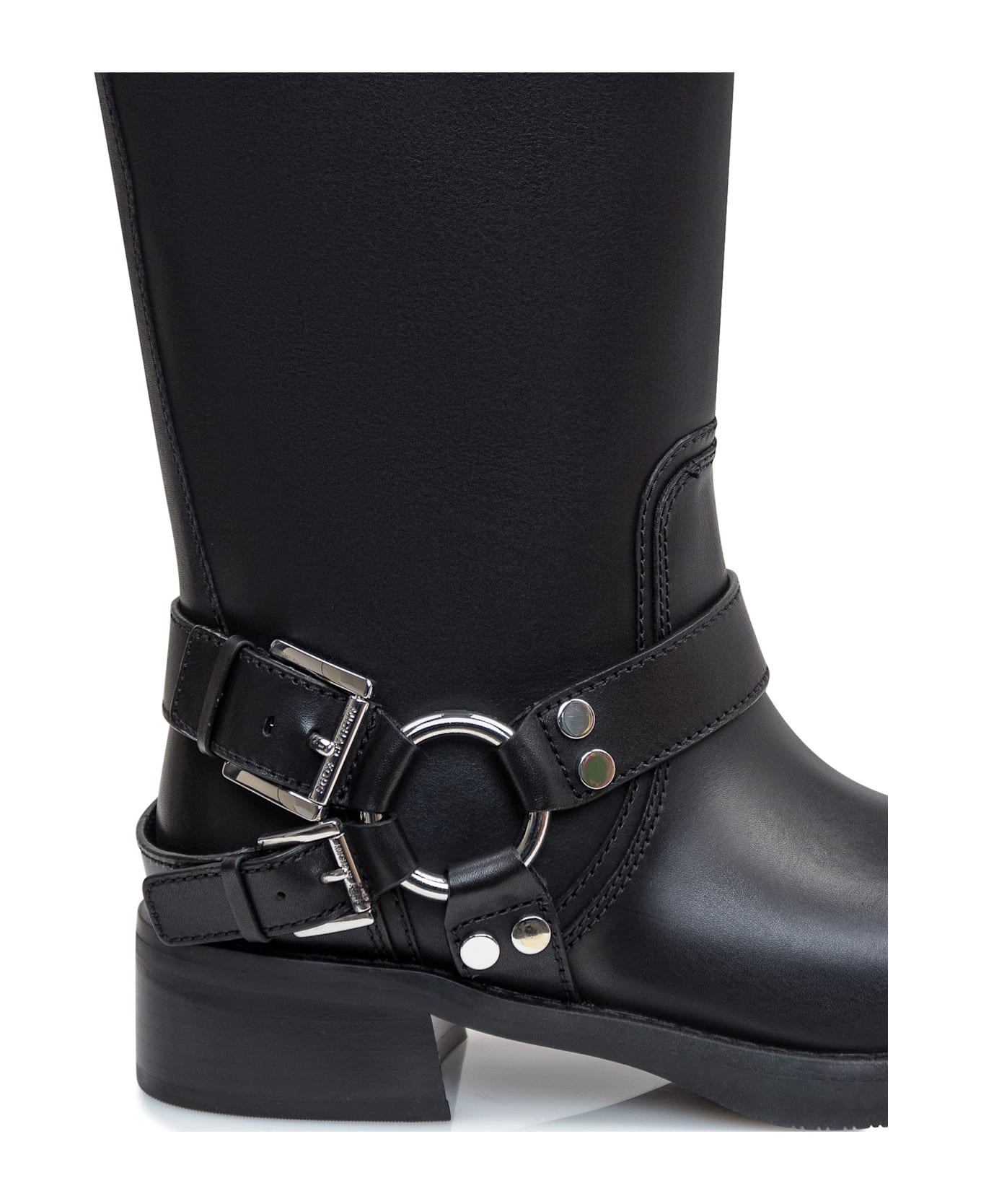 Michael Kors Crosby Moto Boot - BLACK