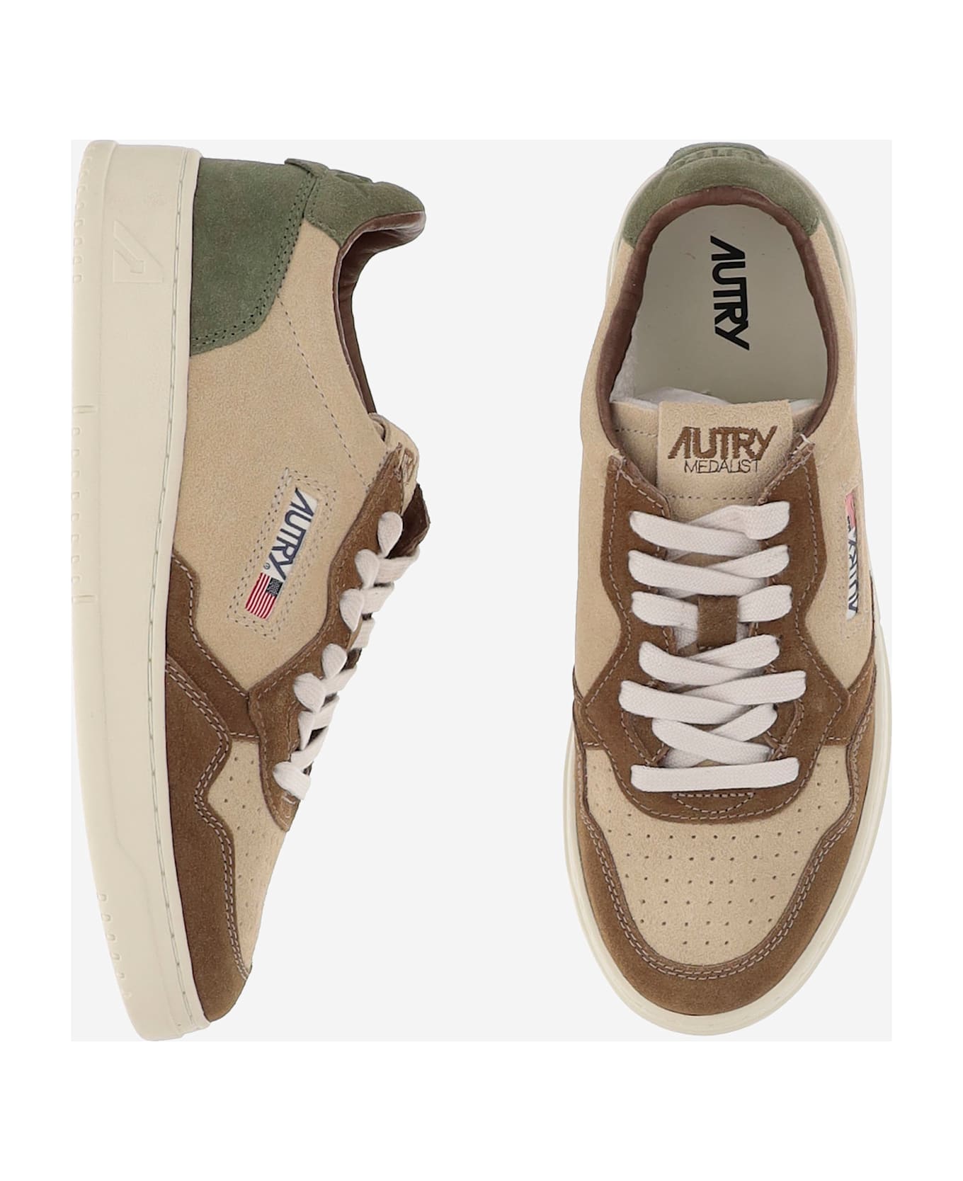 Autry Medalist Low Sneakers - Red