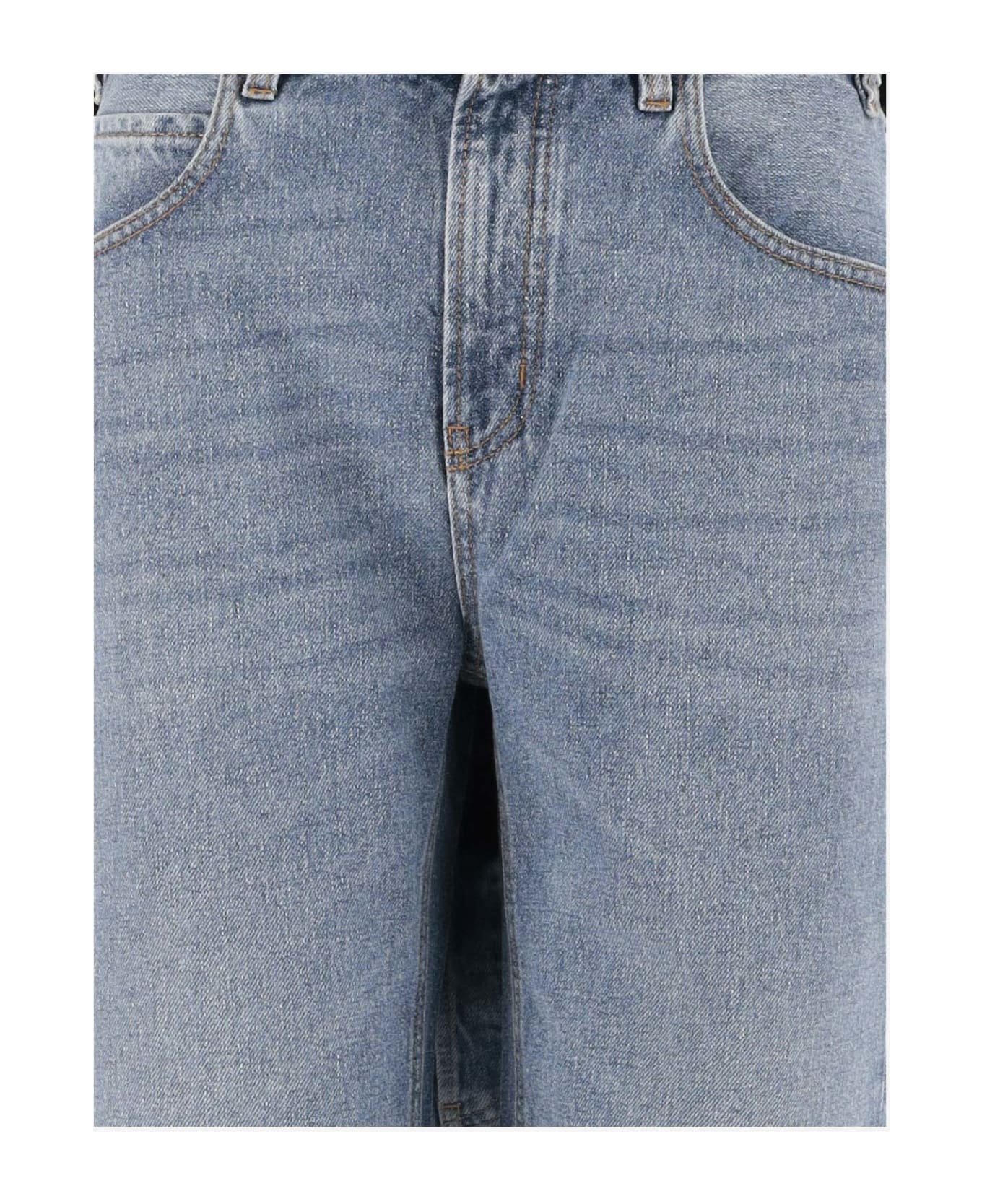 Chloé Straight Leg Denim Jeans - Denim