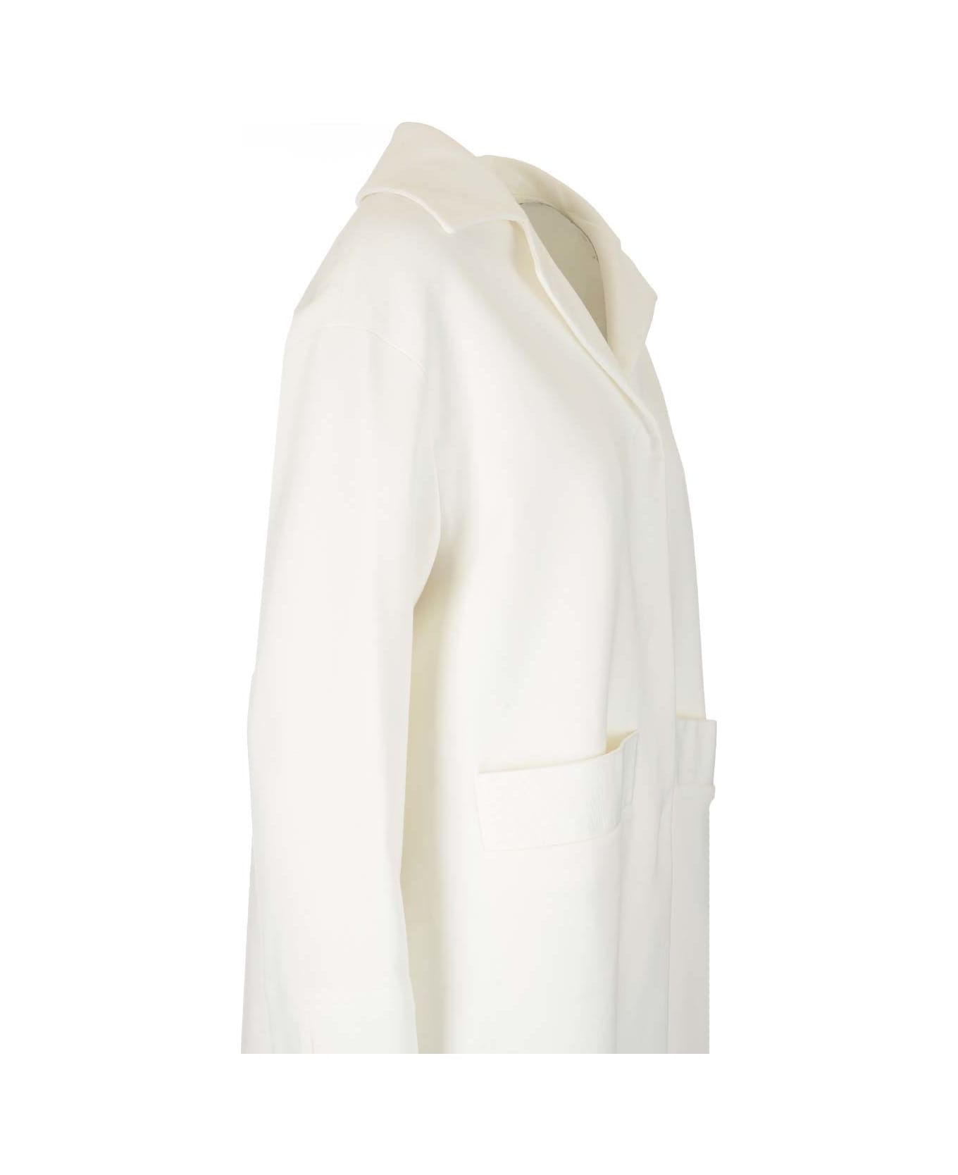 Herno White 'audrey' Coat - White コート