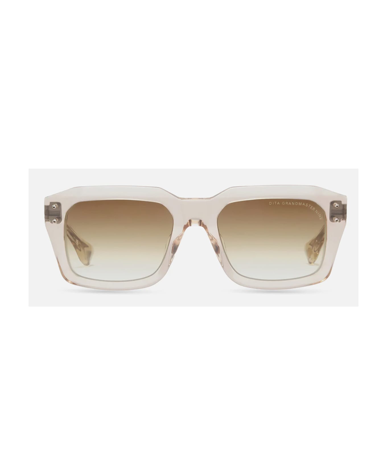 Dita DTS464/A/02 GRANDMASTER/NINE Sunglasses - Khaki Crystal_antique Sil