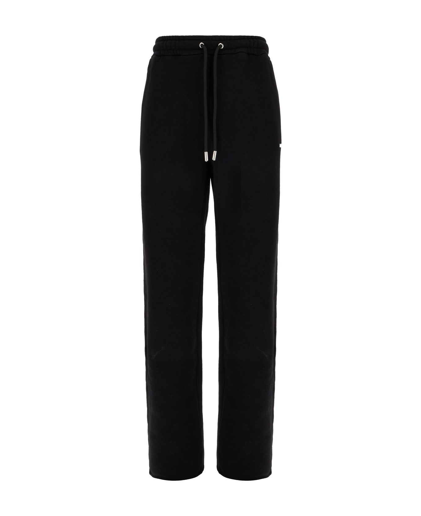 Off-White Black Cotton Joggers - BLACK