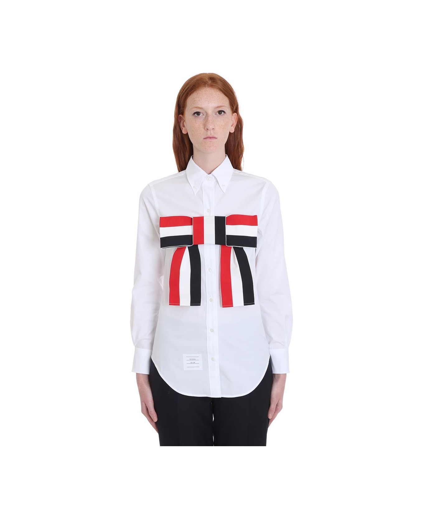Thom Browne Shirt In White Cotton - white