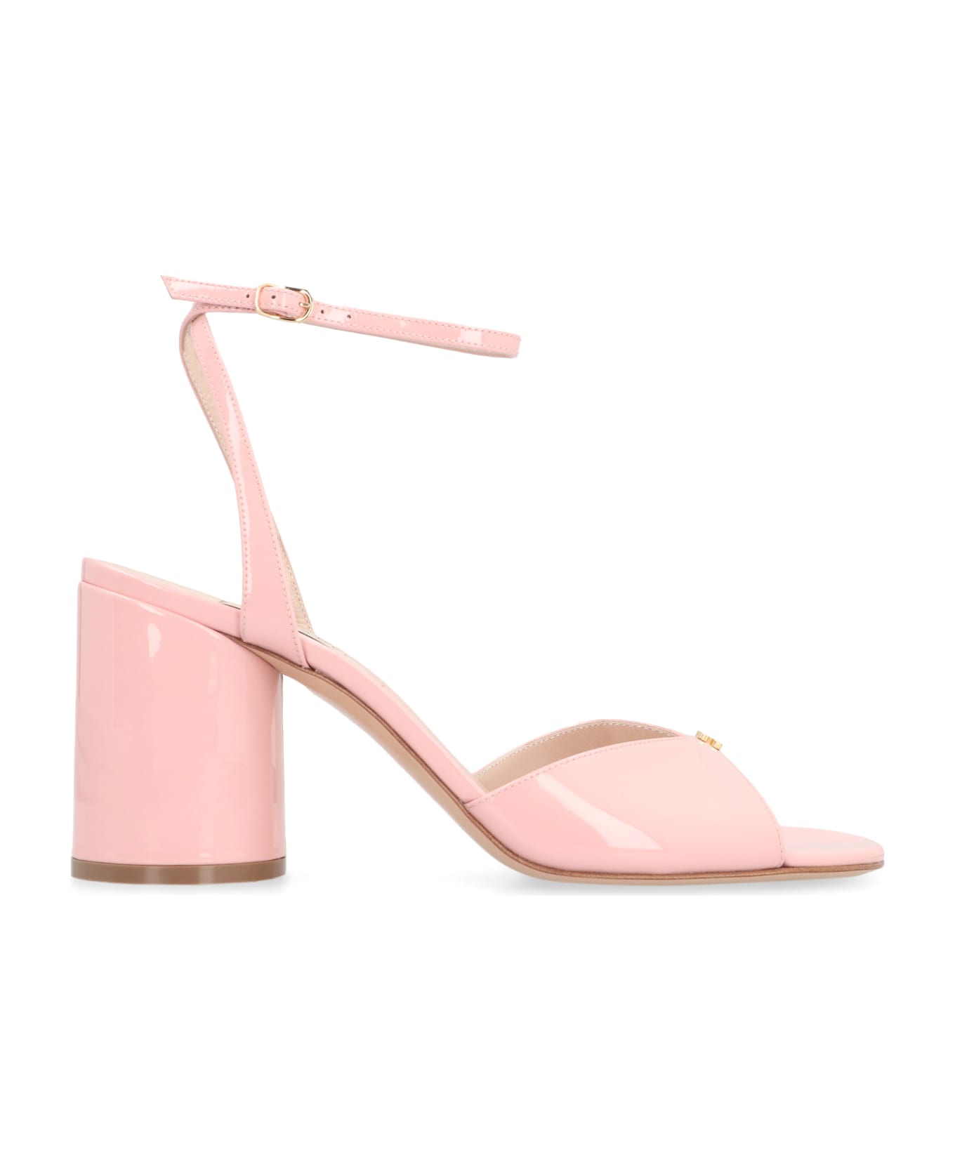 Casadei Tiffany Patent Leather Sandals - Pink