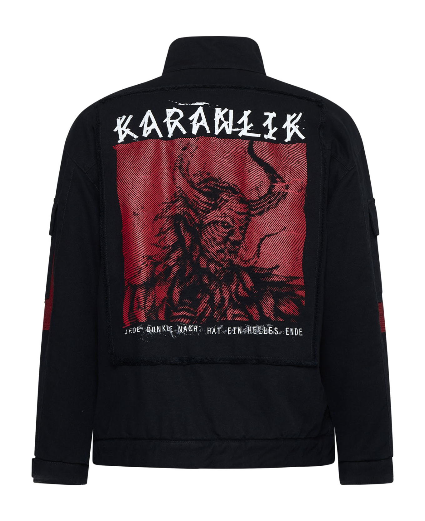 44 Label Group Jacket - Black+karalink 2024 red