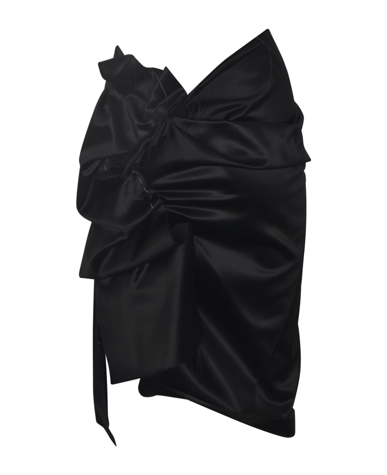 Maison Margiela Draped Skirt - Black