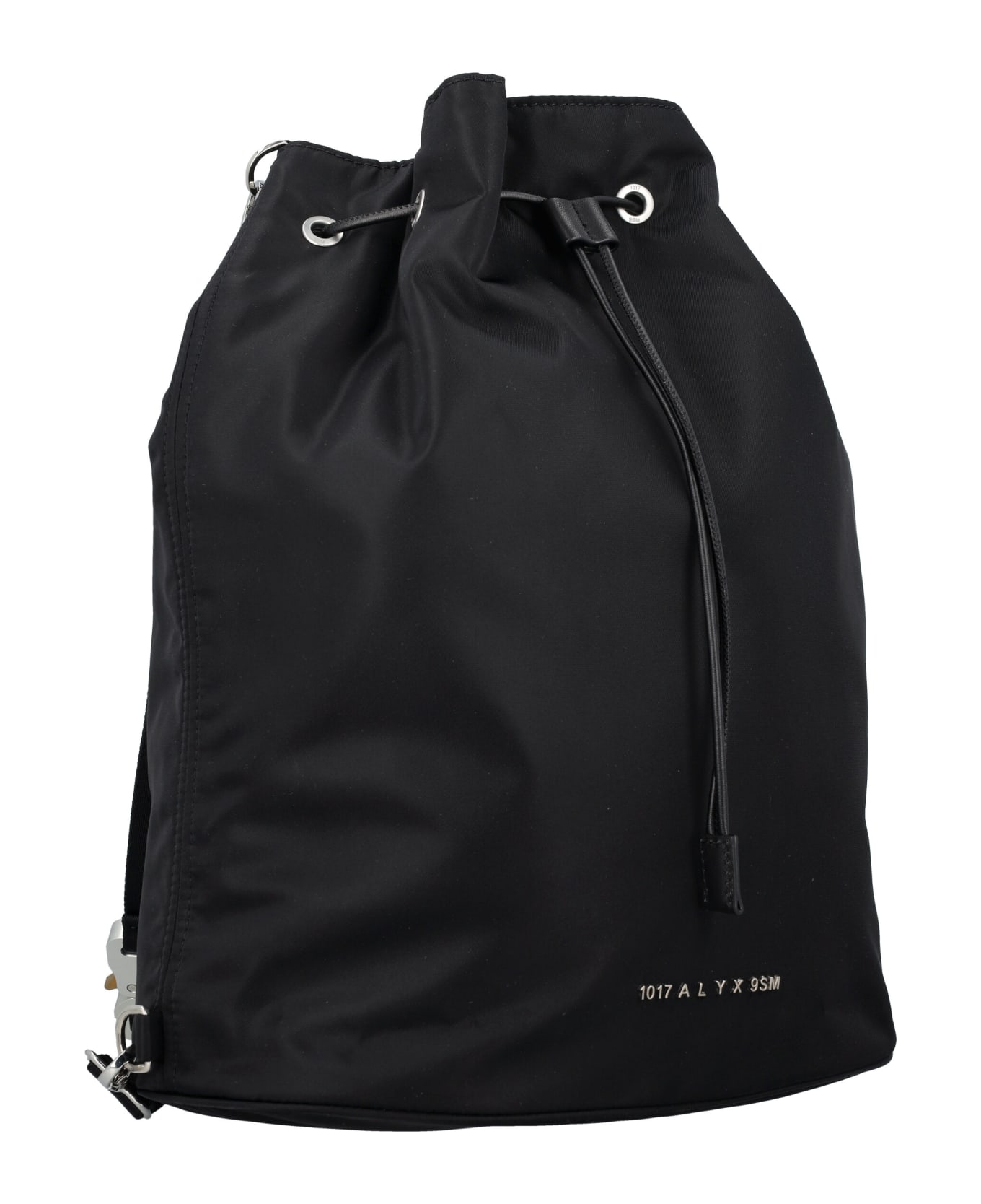 1017 ALYX 9SM Buckle Soft Backpack - BLACK