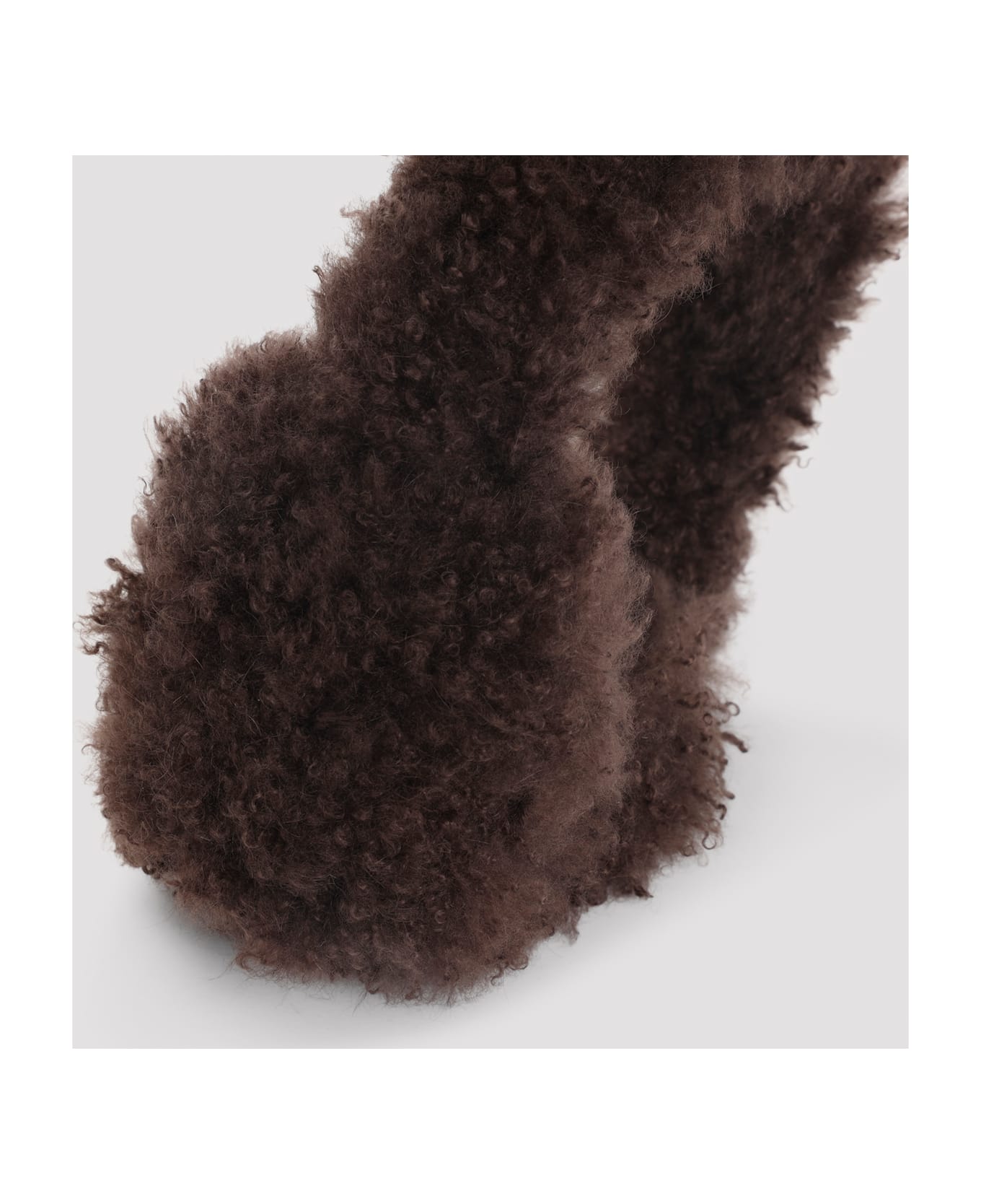 Yves Salomon Lamb Earmuffs - Mocha