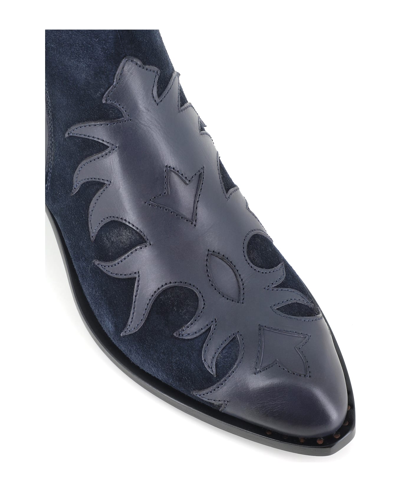 Sartore Texan Boot Sr3645w8 - Blu navy