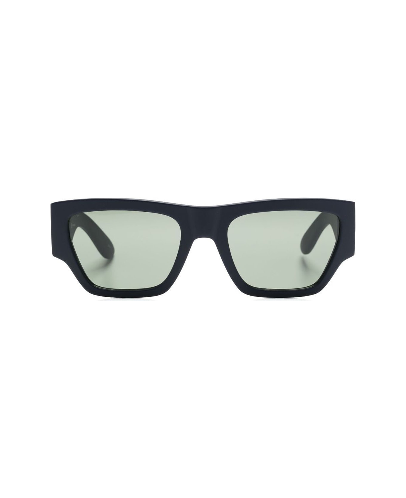 Alexander McQueen Eyewear Mcqueen Angled Sunglasses - Nero サングラス
