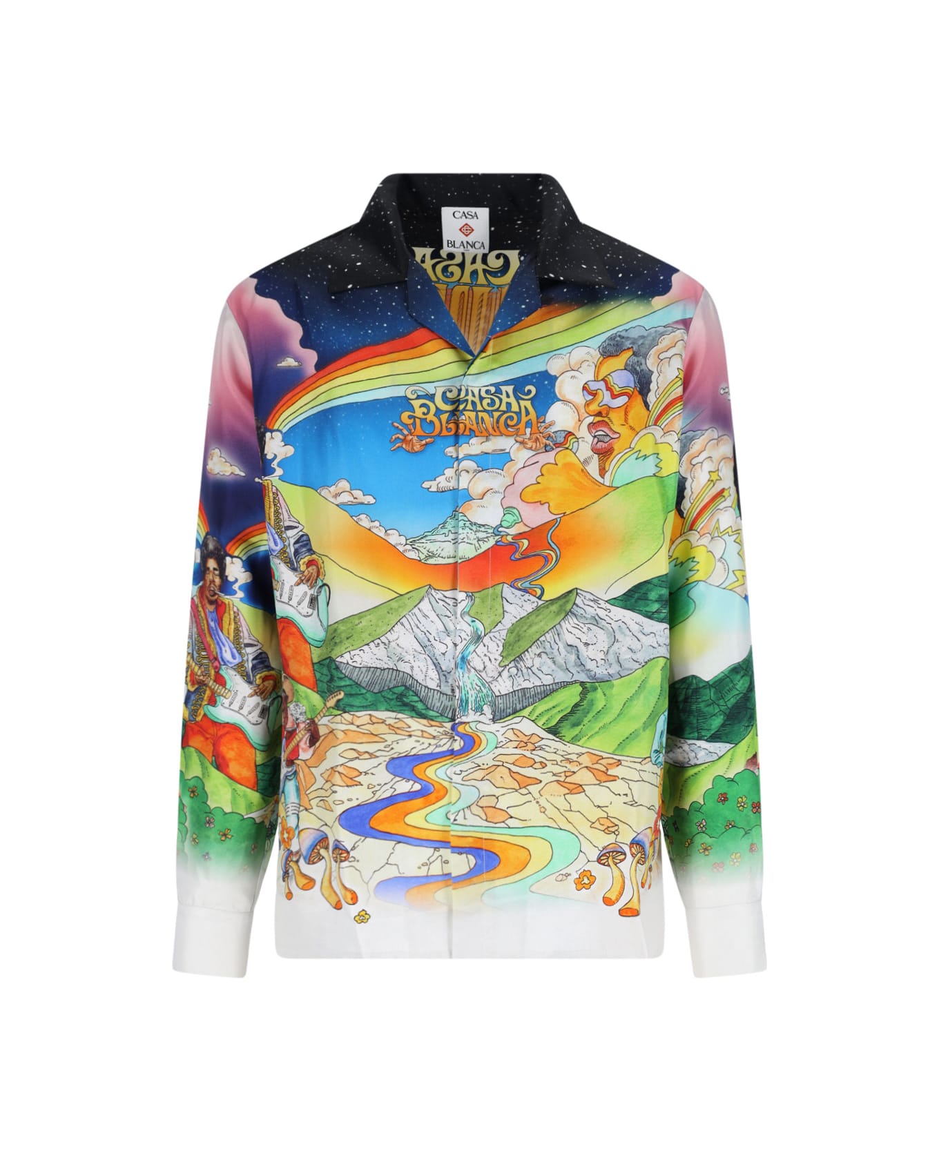 Casablanca 
la Musique
 Silk Shirt - Multicolor