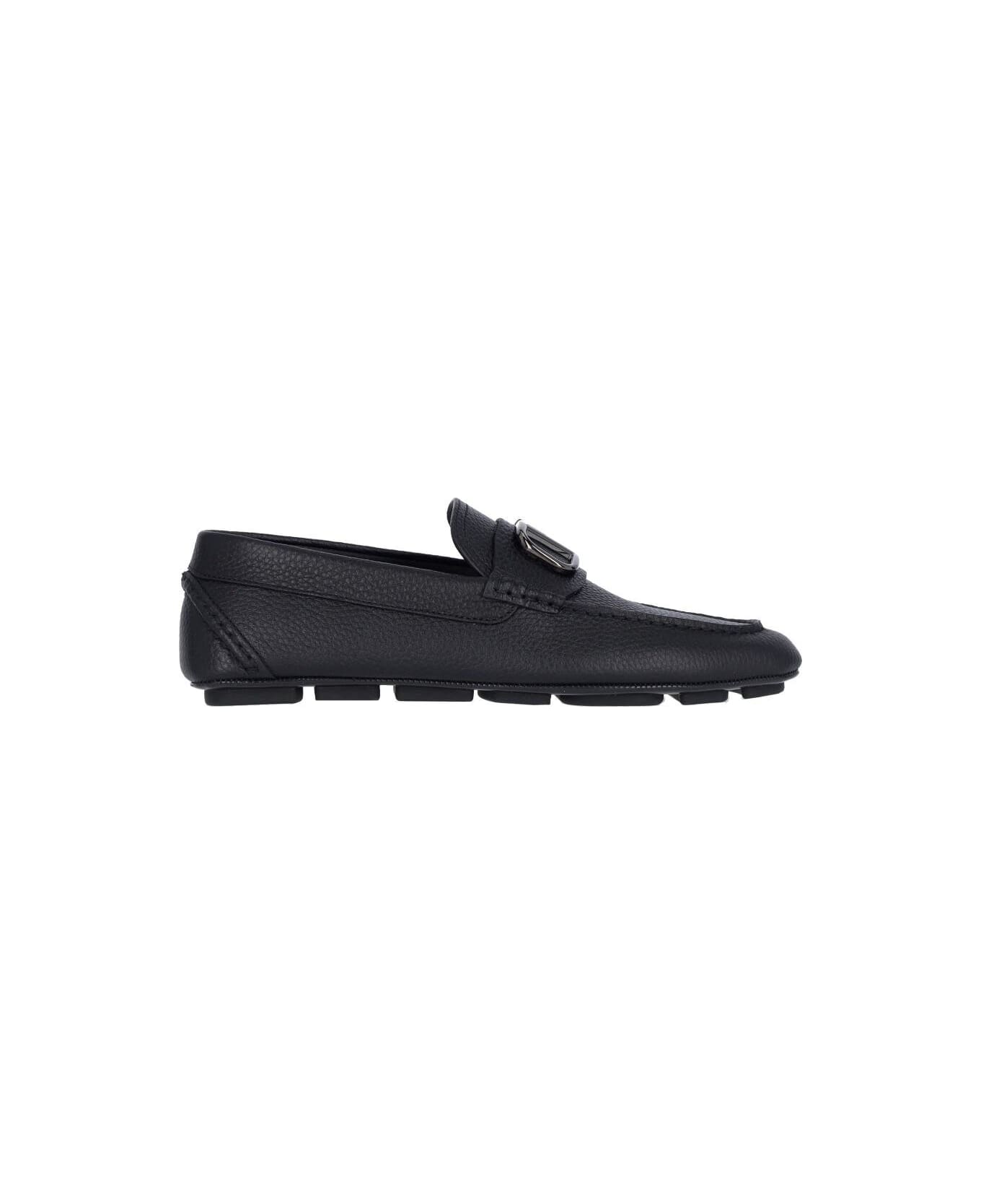 Valentino Garavani 
vlogo
 Loafers - Black