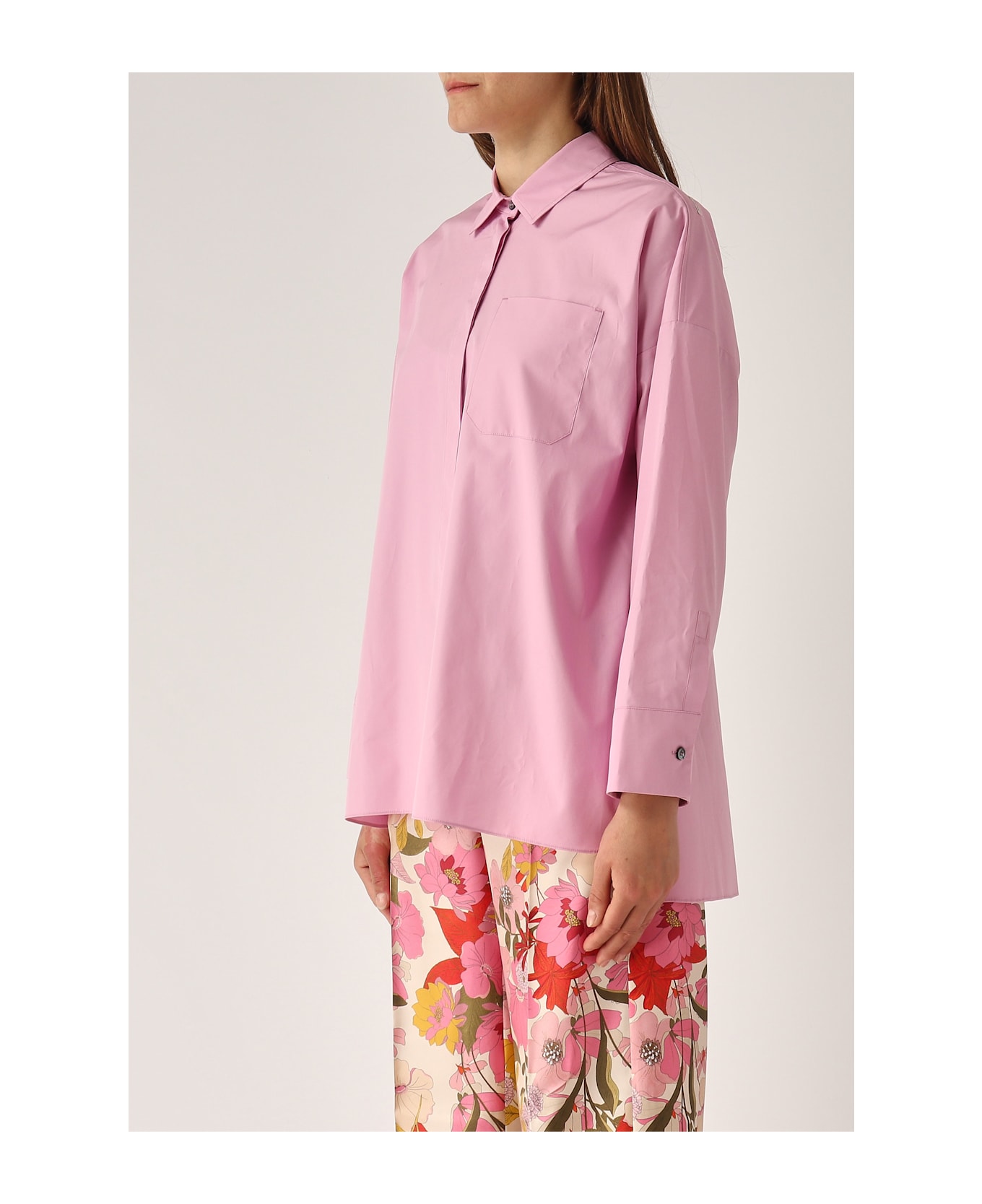 
S Max Mara Gerona Blouse - ROSA