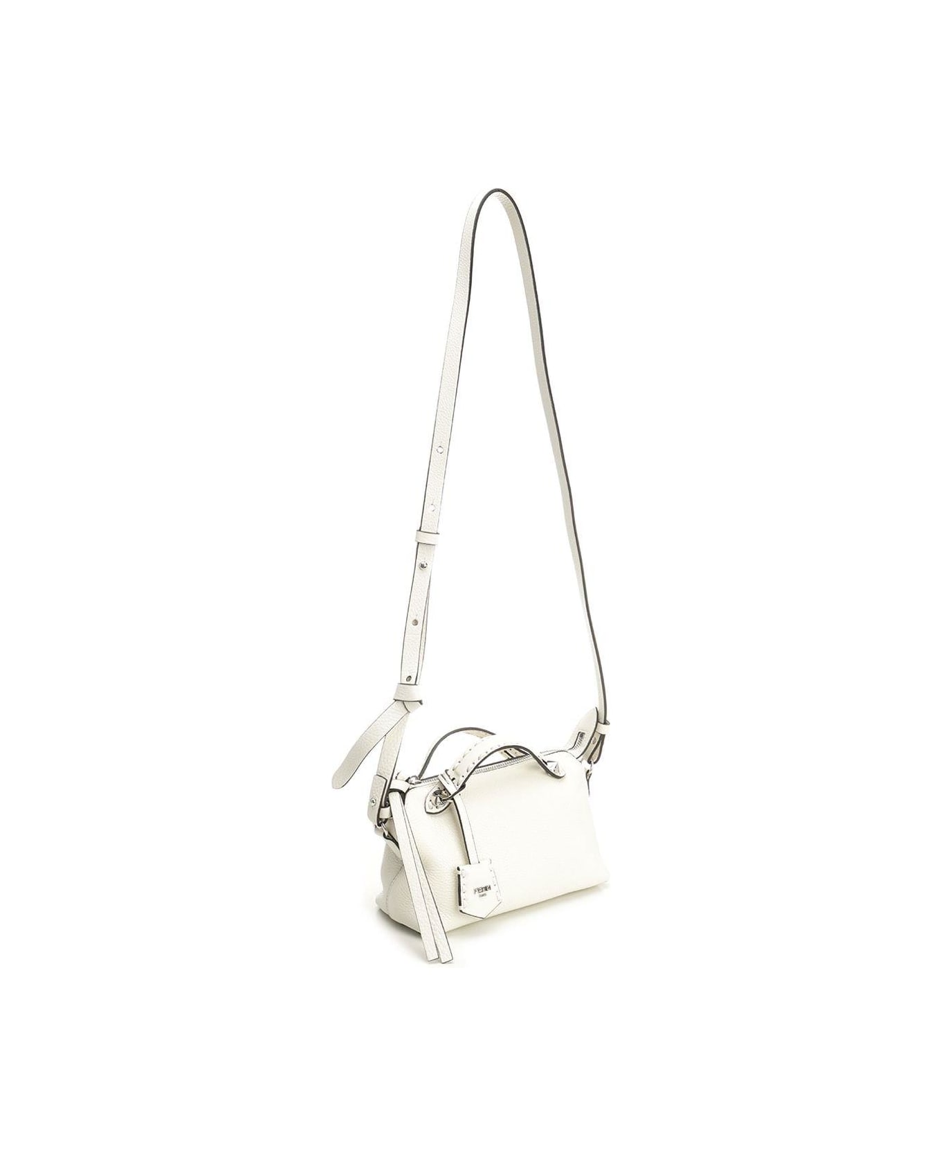 Fendi By The Way Selleria Mini Tote Bag - WHITE