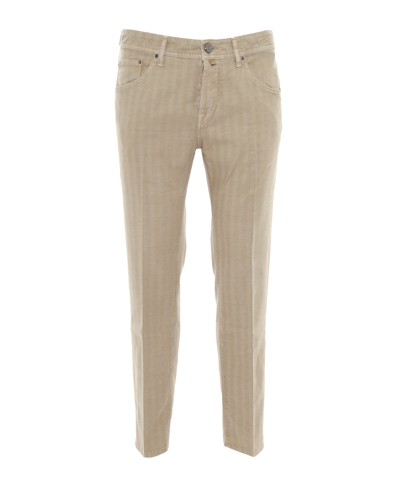 Jacob Cohen Slim Fit Pants - BEIGE