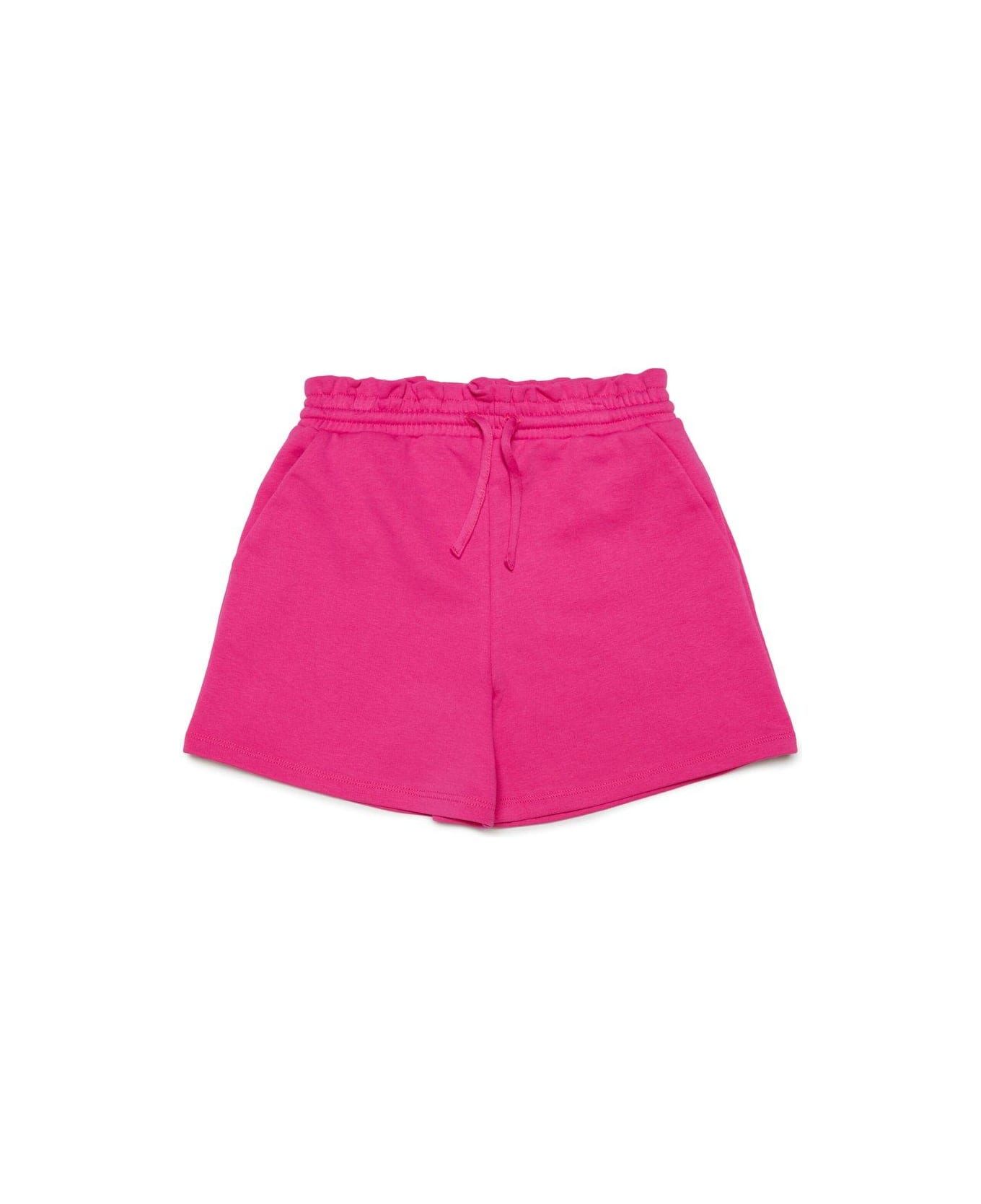 Max&Co. Kids Logo-embroidered Drawstring Shorts - Red