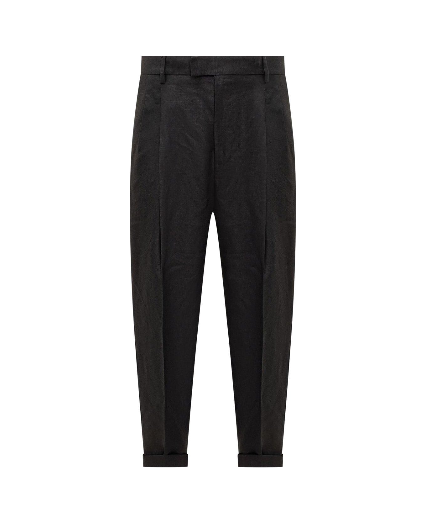Dolce & Gabbana Pressed Crease Pants - Nero